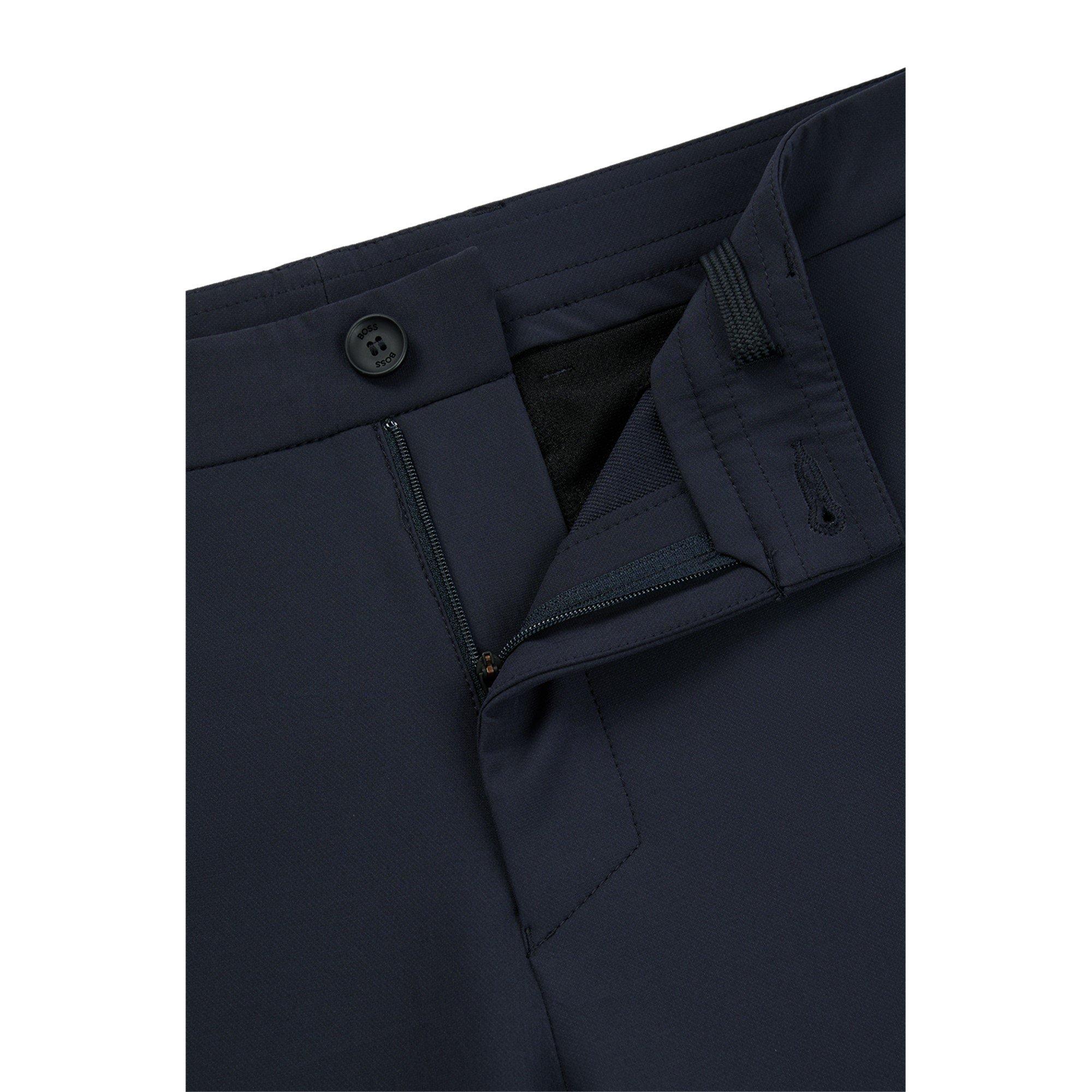 Dark Blue 402 - Boss - Men's HBG S Commuter Woven Shorts - 2