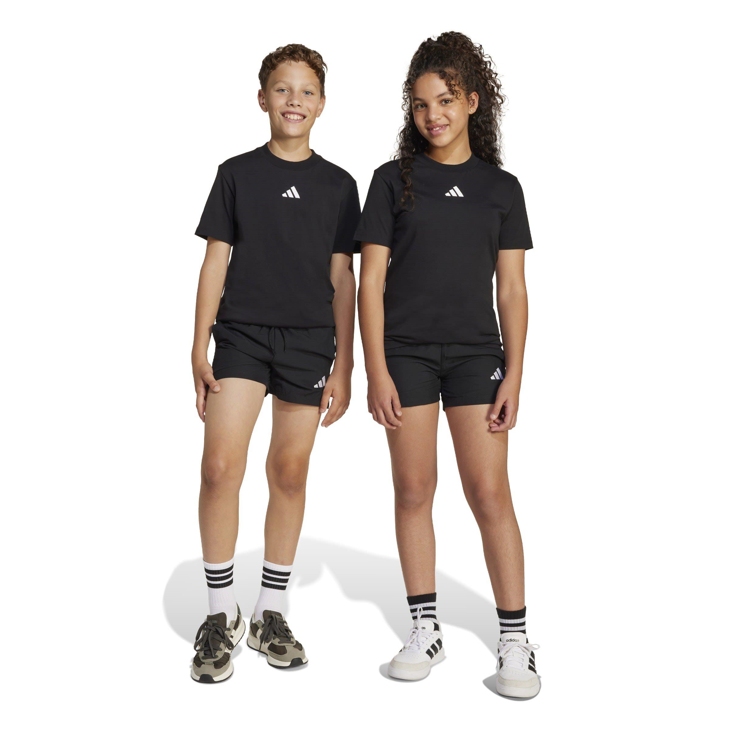 Black/White - adidas - Essentials Climacool Juniors Shorts - 2