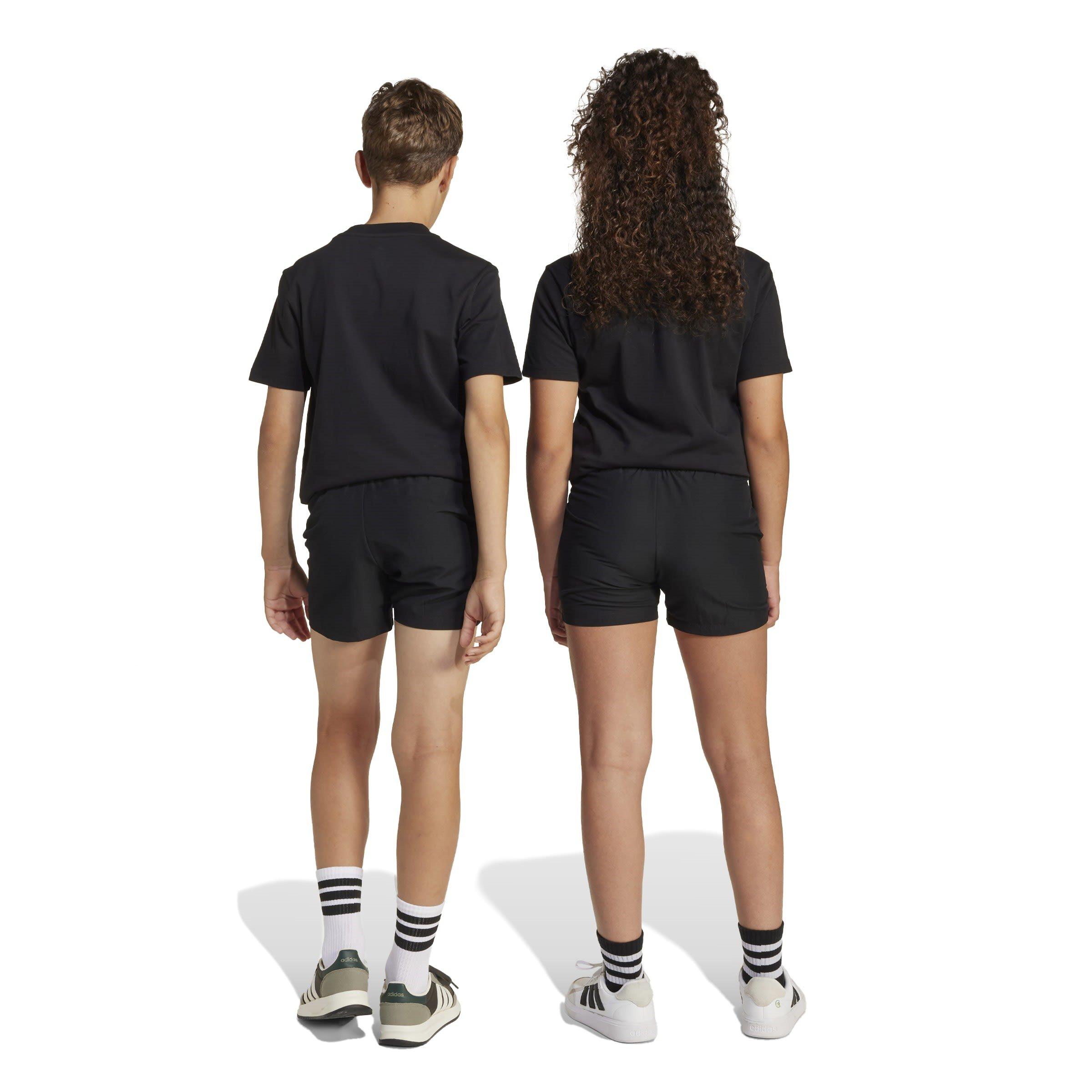 Black/White - adidas - Essentials Climacool Juniors Shorts - 3