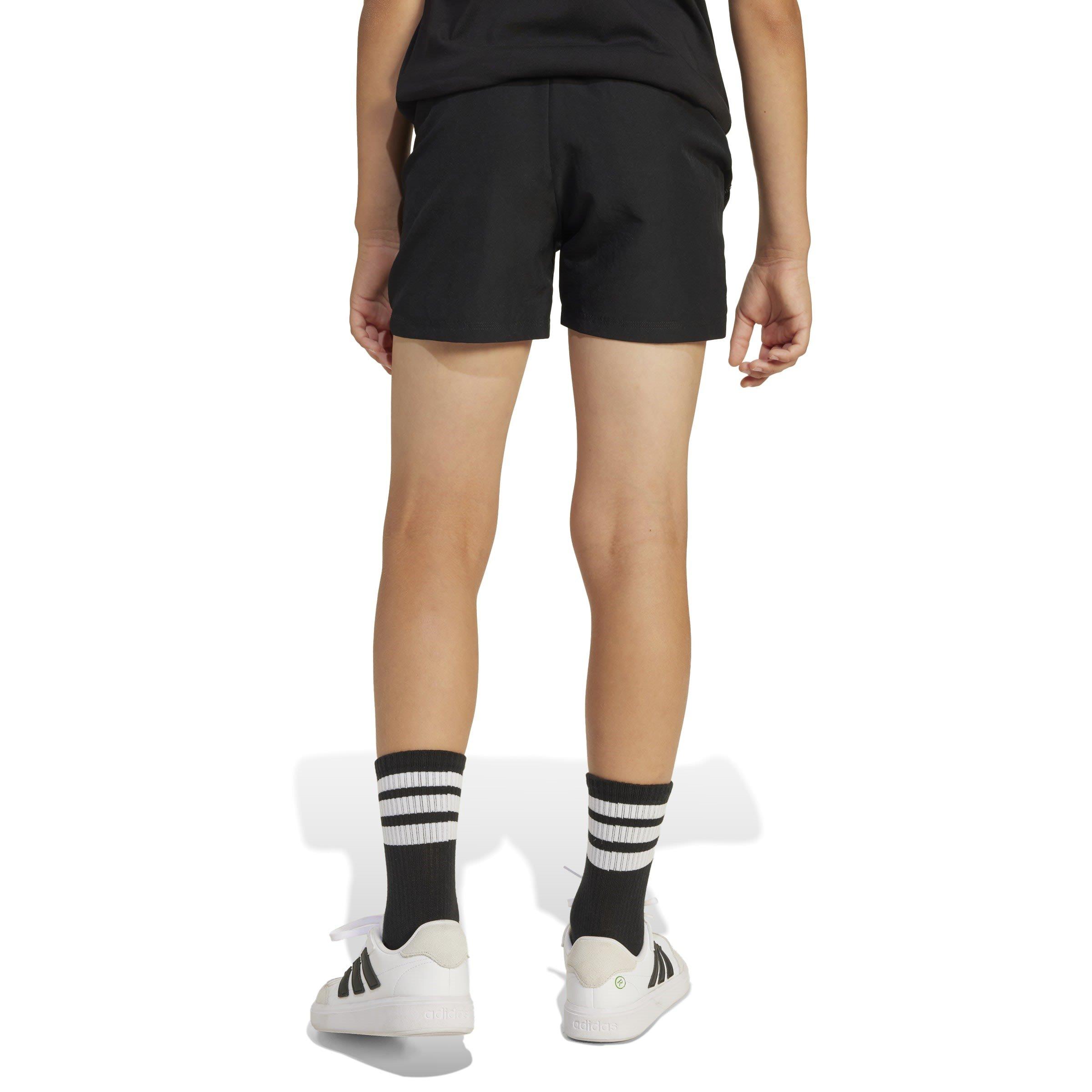 Black/White - adidas - Essentials Climacool Juniors Shorts - 5