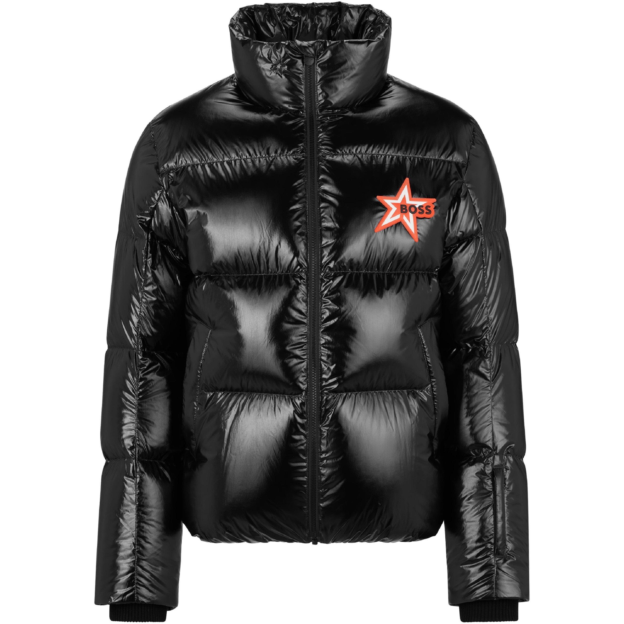 Black - Boss - Men's BOSS Weather-Resistant Ski Jacket - 2