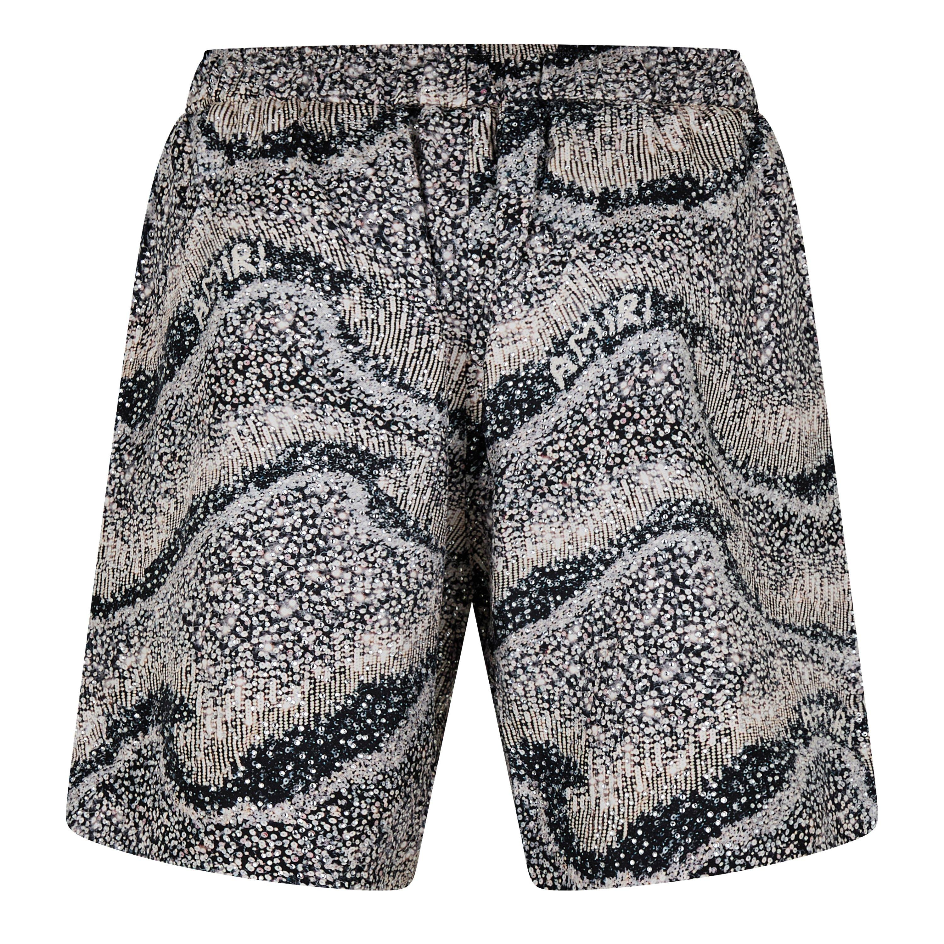 Grey - Amiri - Men's Woven Tracksuit Shorts - 2