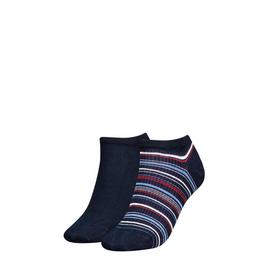 Tommy Hilfiger 2-Pack Stripe Sneaker Socks