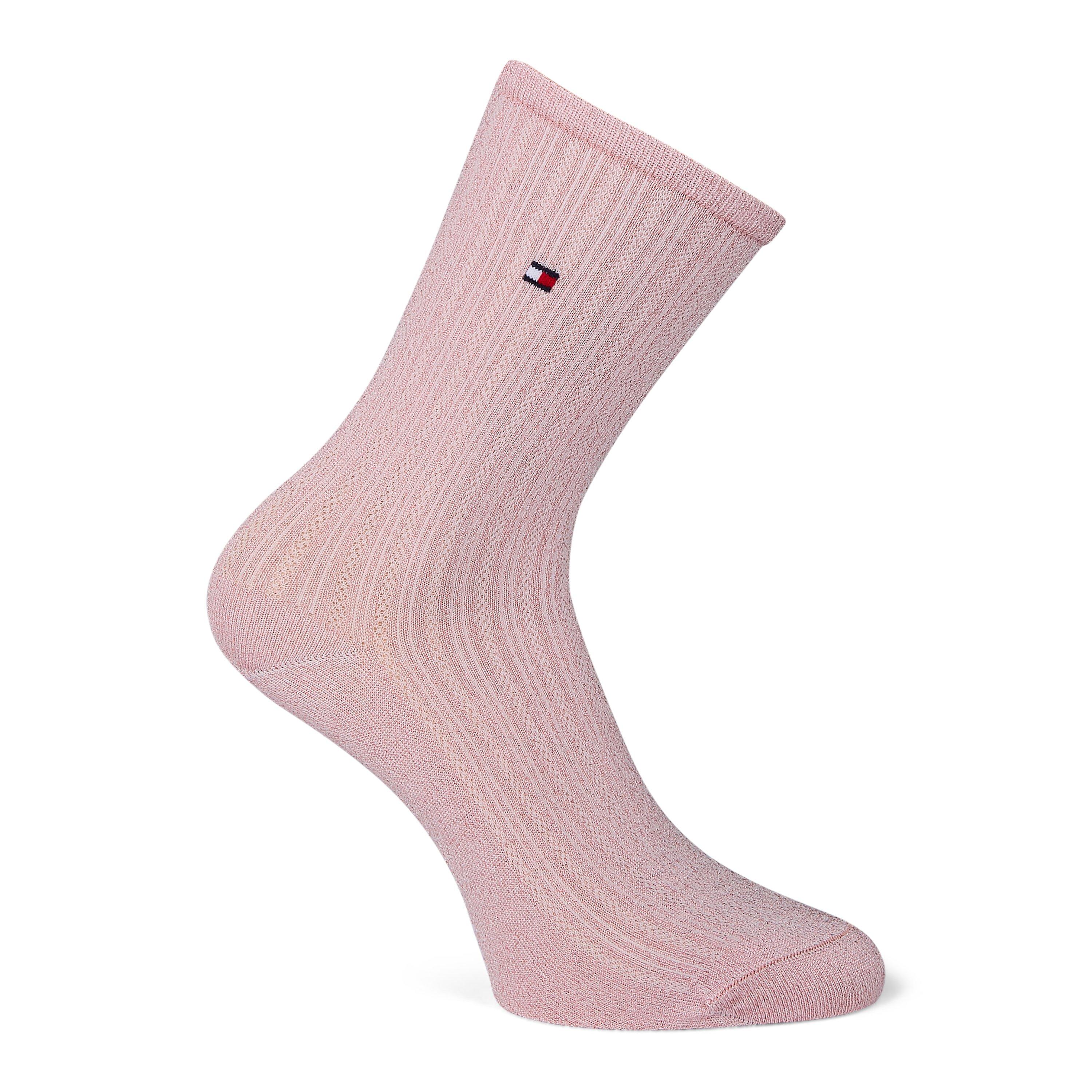Pink - Tommy Hilfiger - Women's Crew Socks - 2