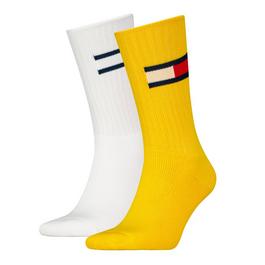 Tommy Hilfiger 2 Pack Logo Socks Juniors