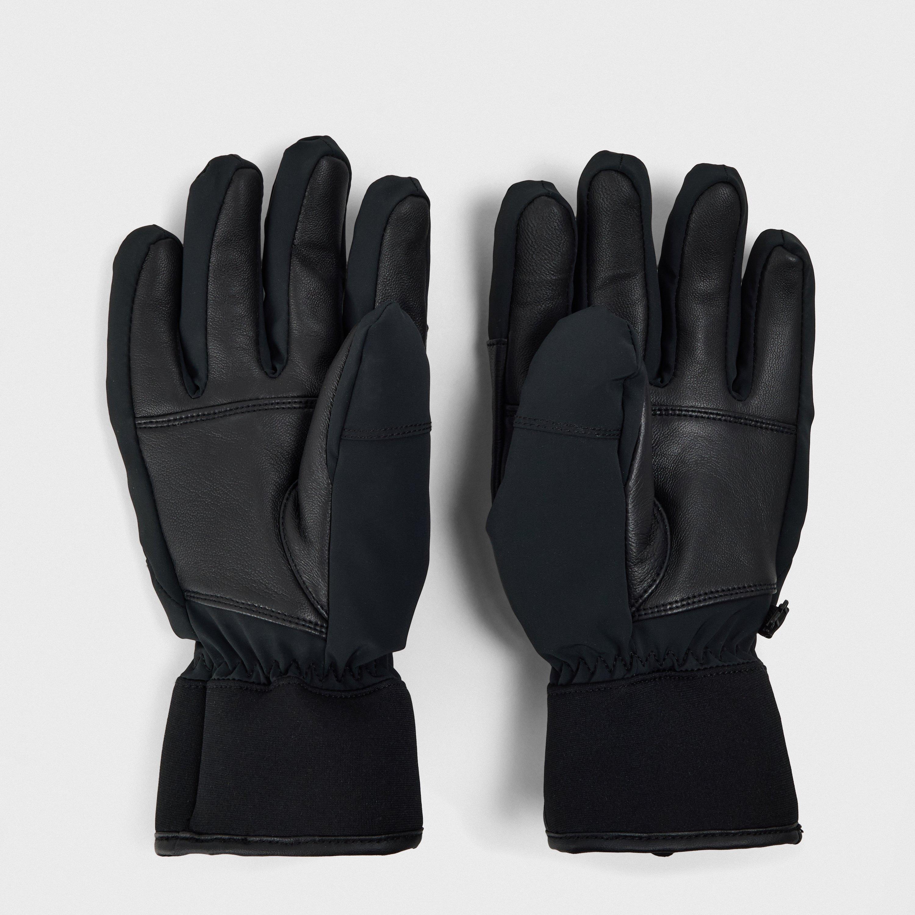 Black - Boss - Men's Ski Gloves - 2