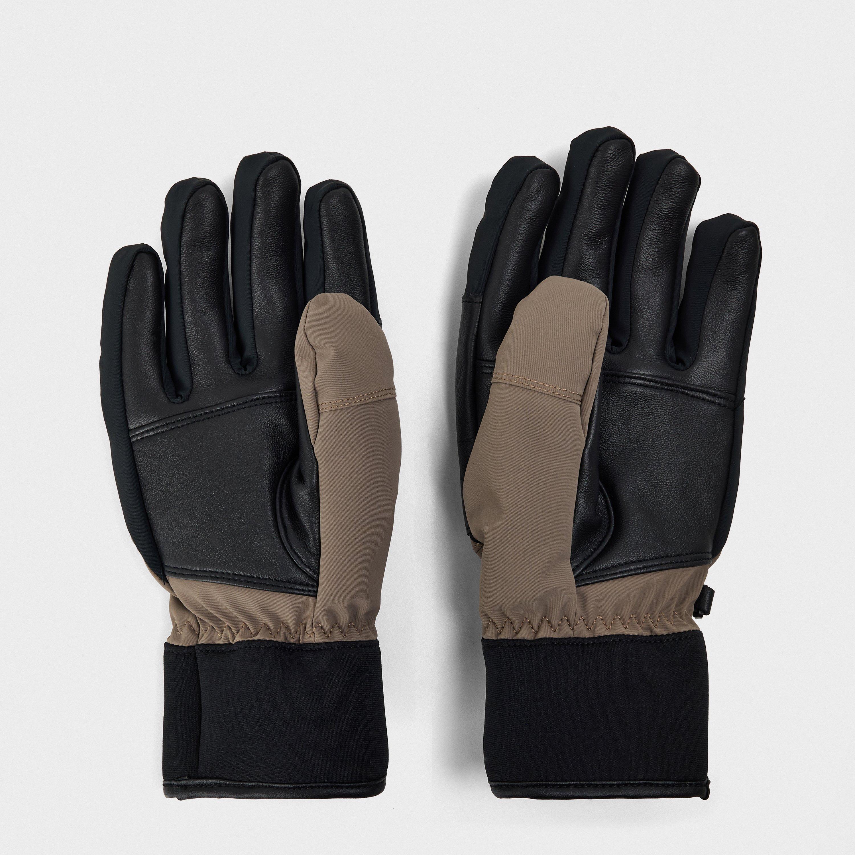 Beige - Boss - Men's Technical Cold Weather Ski Gloves - 2