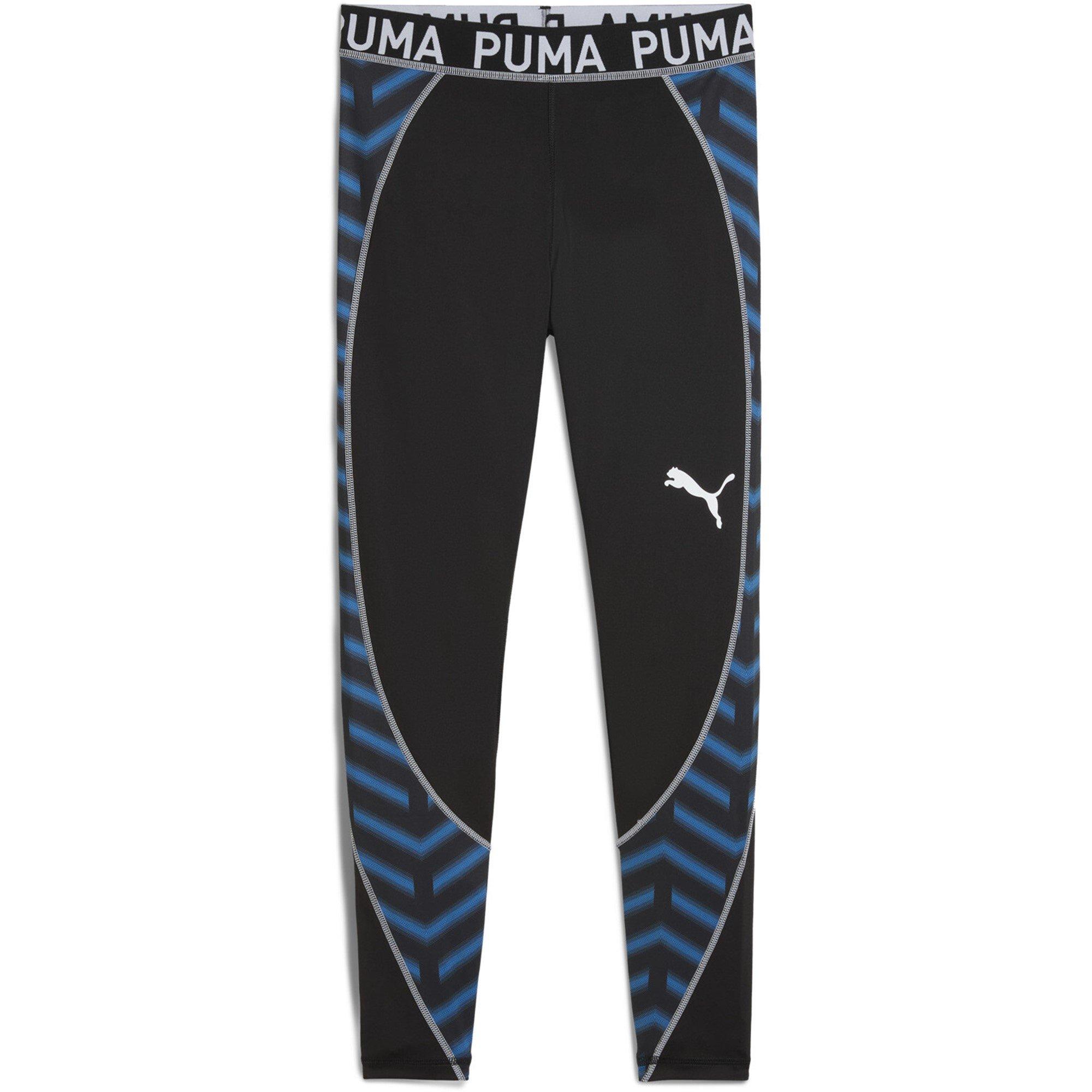 Puma Women's Blaze Training Tights - Black/Blue - 8 (XS)