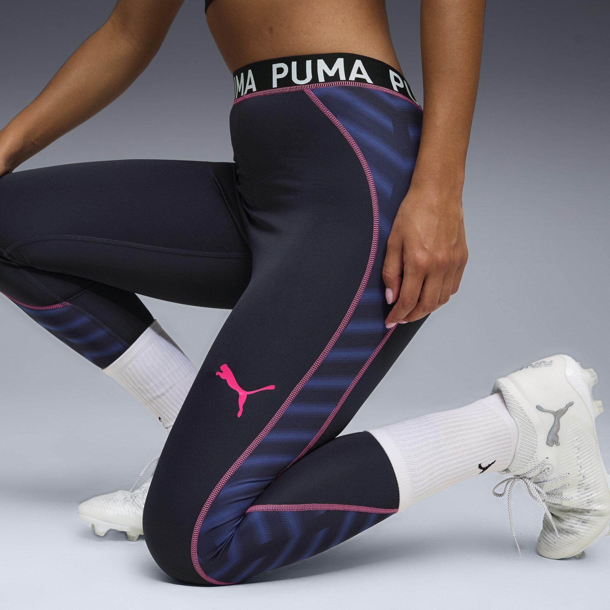 Navy/Orange - Puma - Blaze Training Tights Womens - 6
