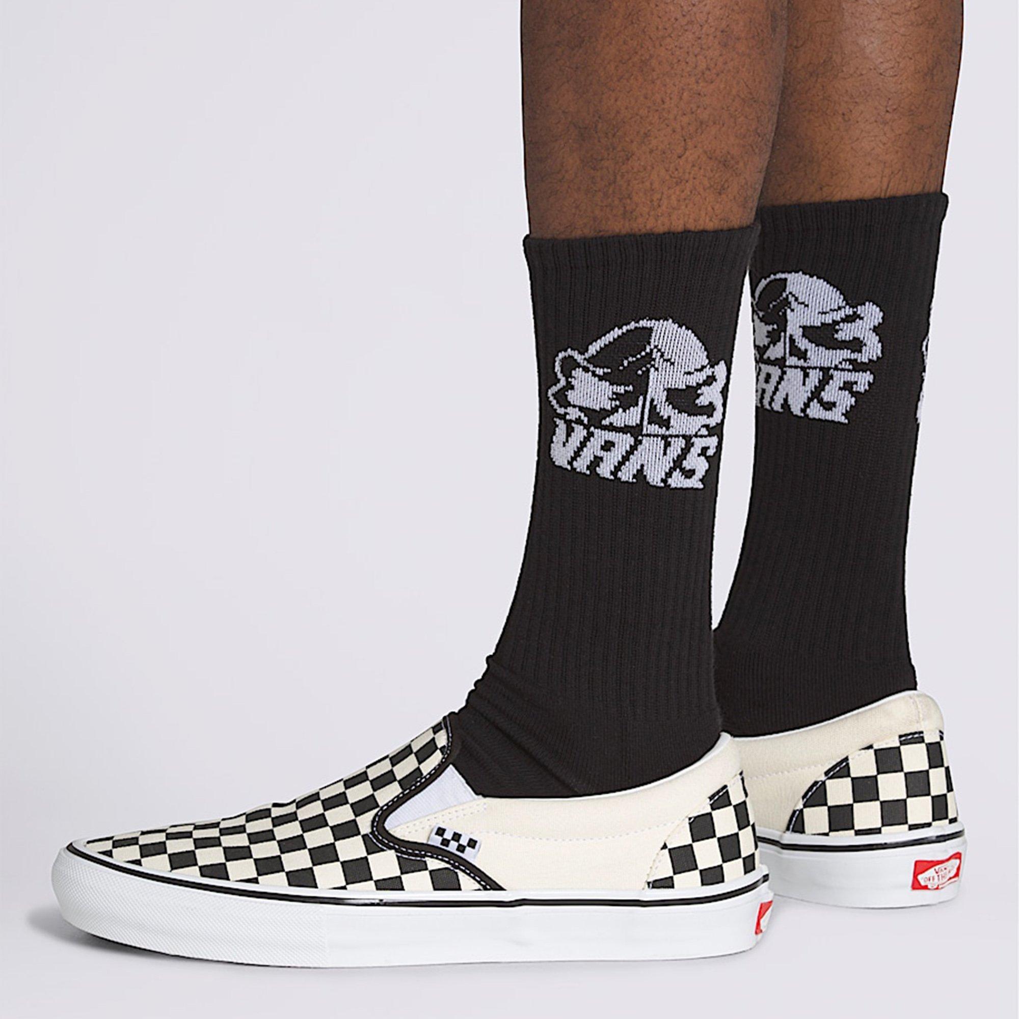 BLACK - Vans - VANS Major Type Crew Sock 1 Pack - 2