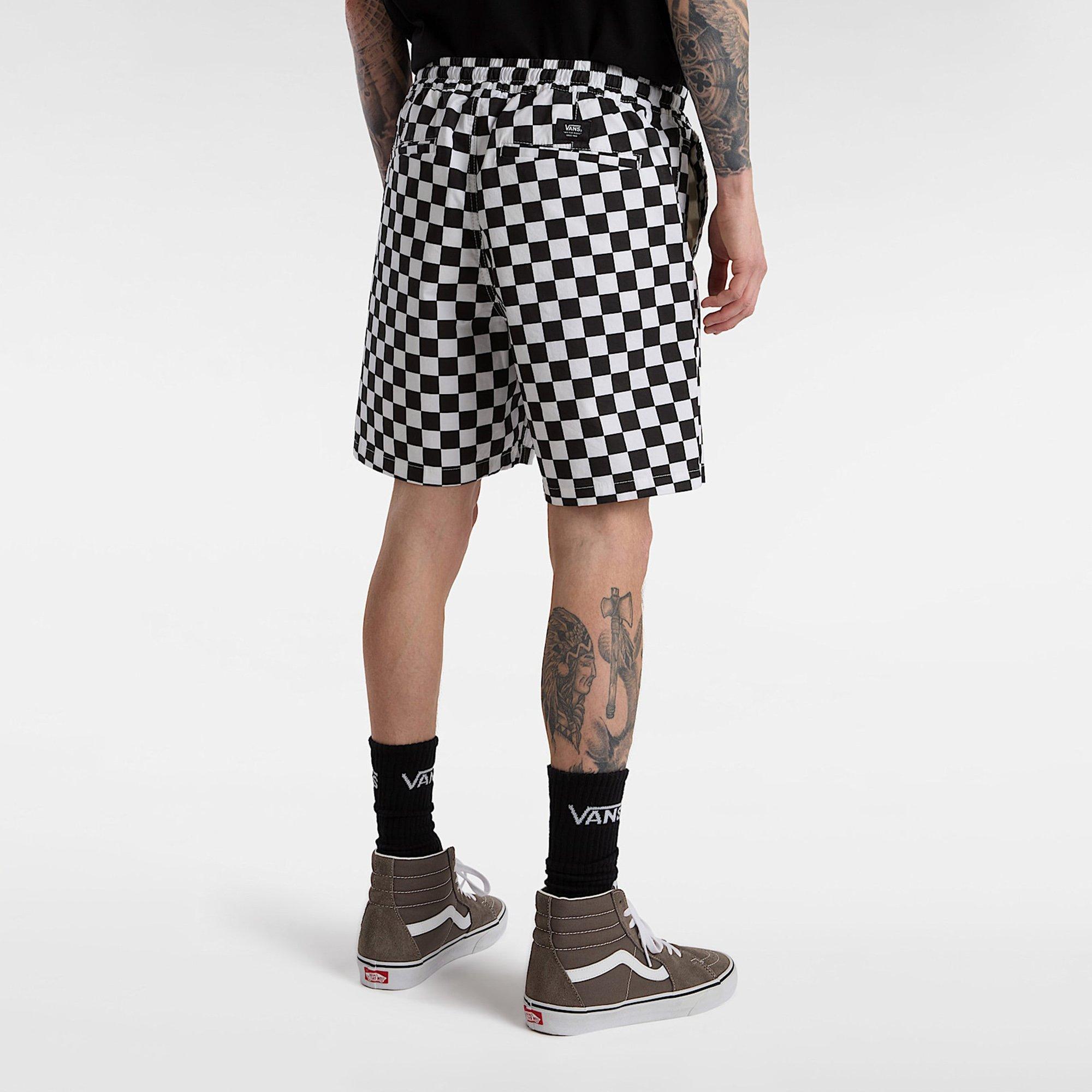 CHECKERBOARD - Vans - VANS Mens Range Relaxed Elastic Shorts - 4