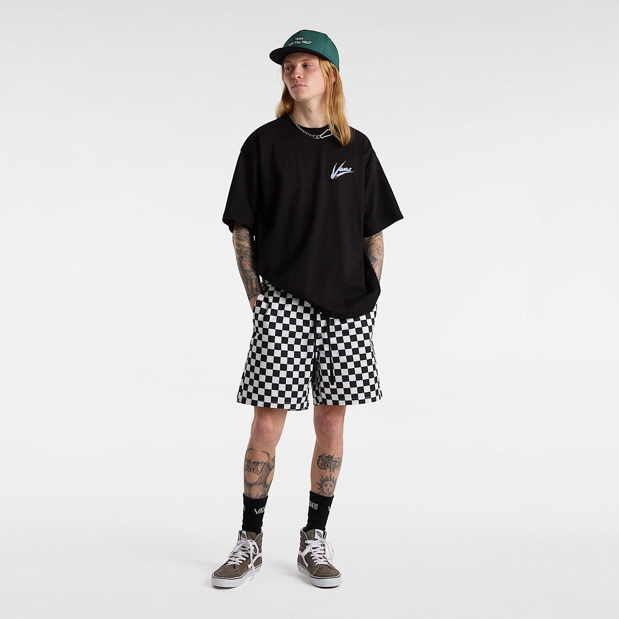 CHECKERBOARD - Vans - VANS Mens Range Relaxed Elastic Shorts - 5