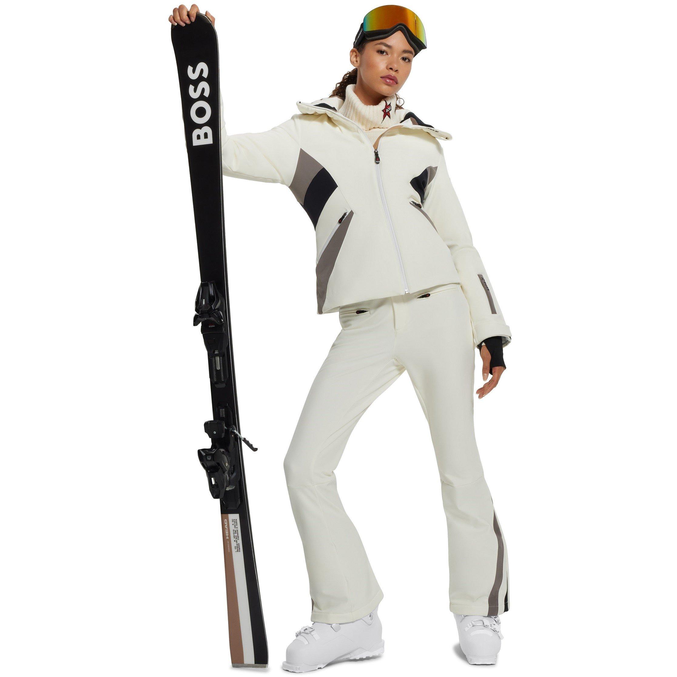 White - Boss - Women's Weather-Resistant Ski Jacket - 3