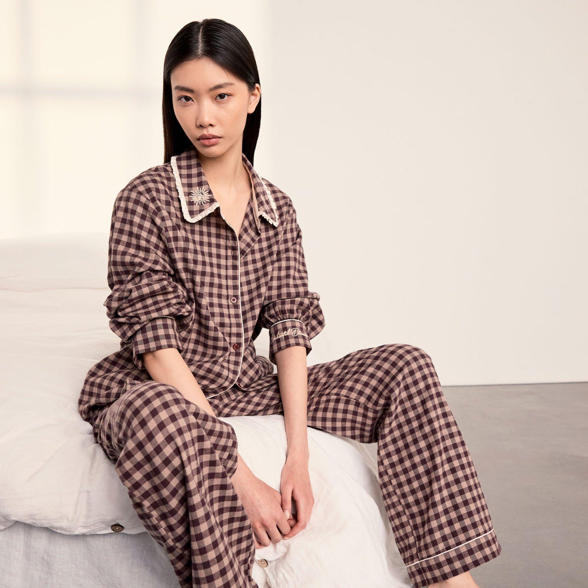 Vichy Marron - Chelsea Peers - ChelsP Button Up PJ Ld64 - 6