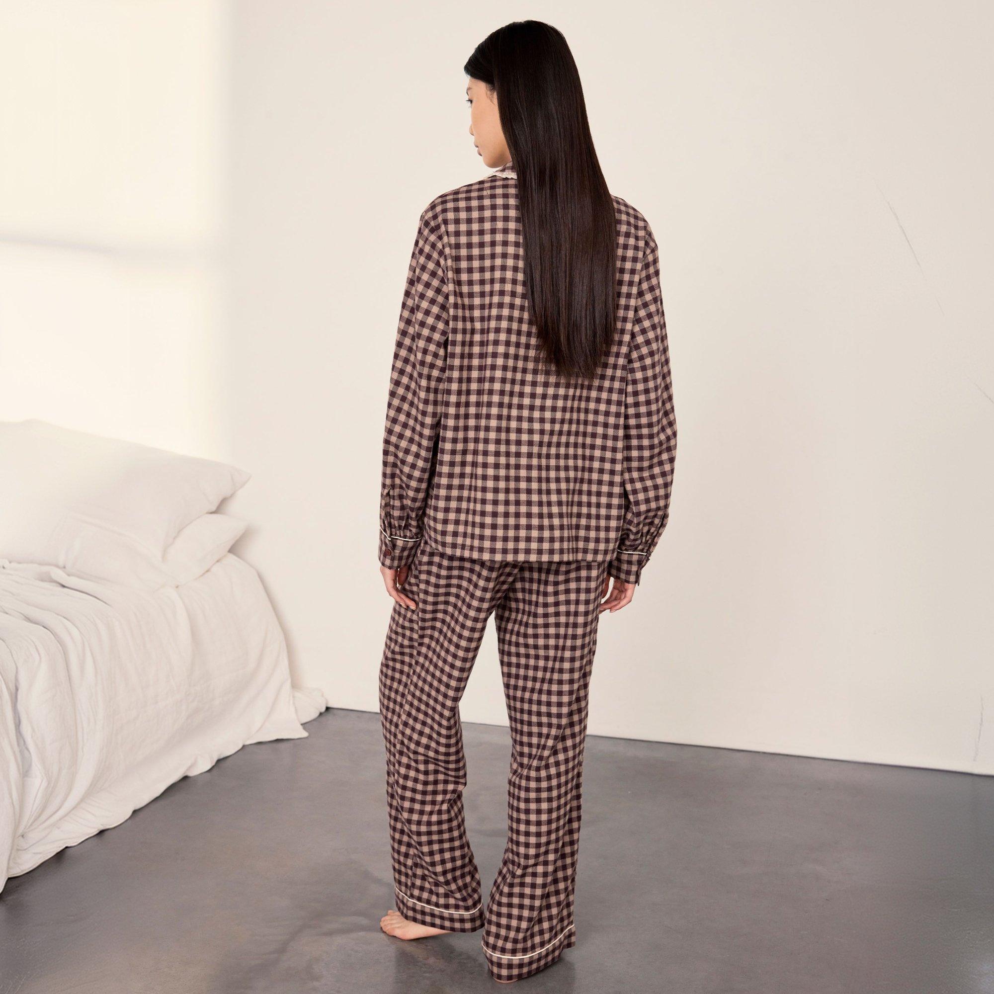 Vichy Marron - Chelsea Peers - ChelsP Button Up PJ Ld64 - 7