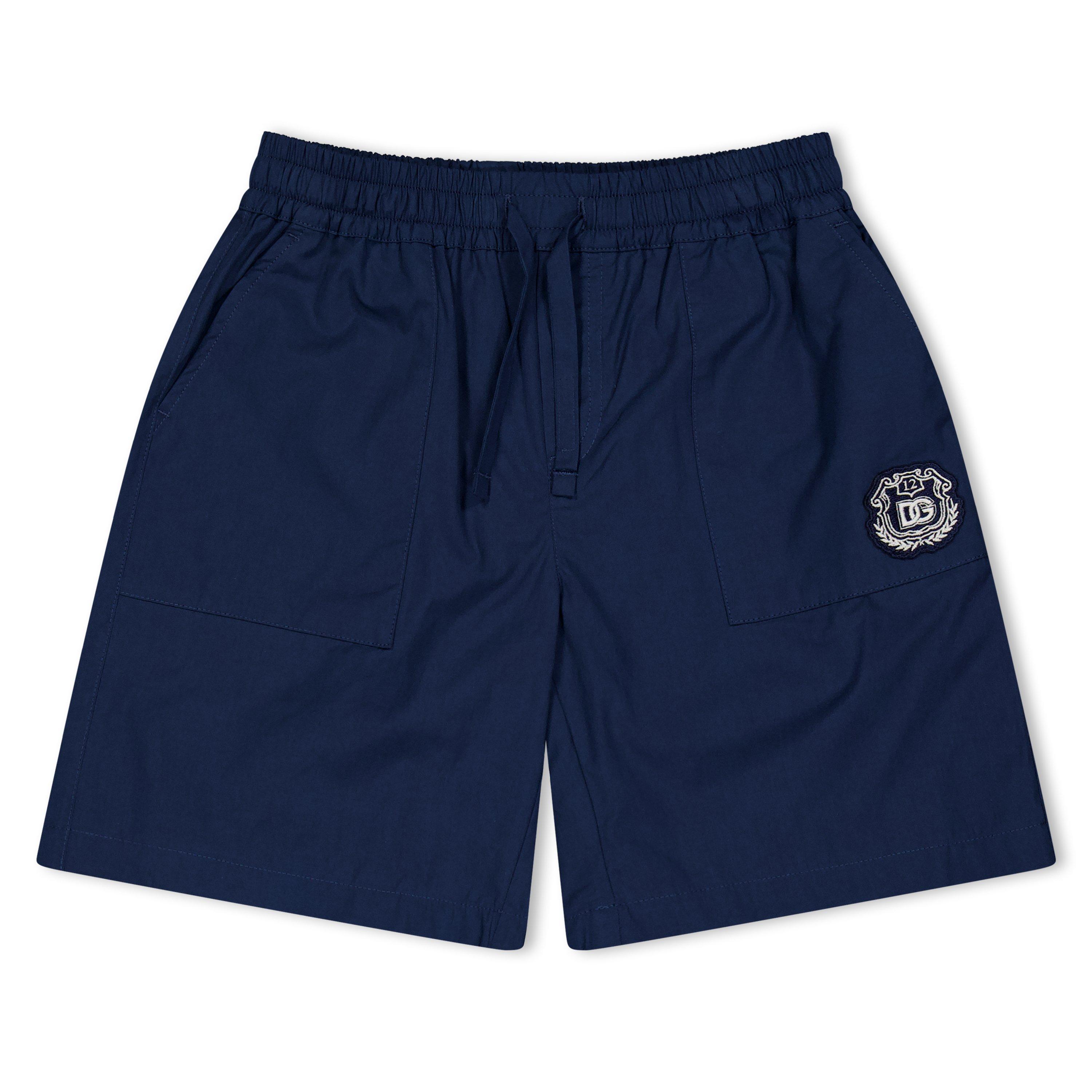 Dolce and Gabbana DG Plaque Short Jn61 - Blue B0013 - Size 6Y