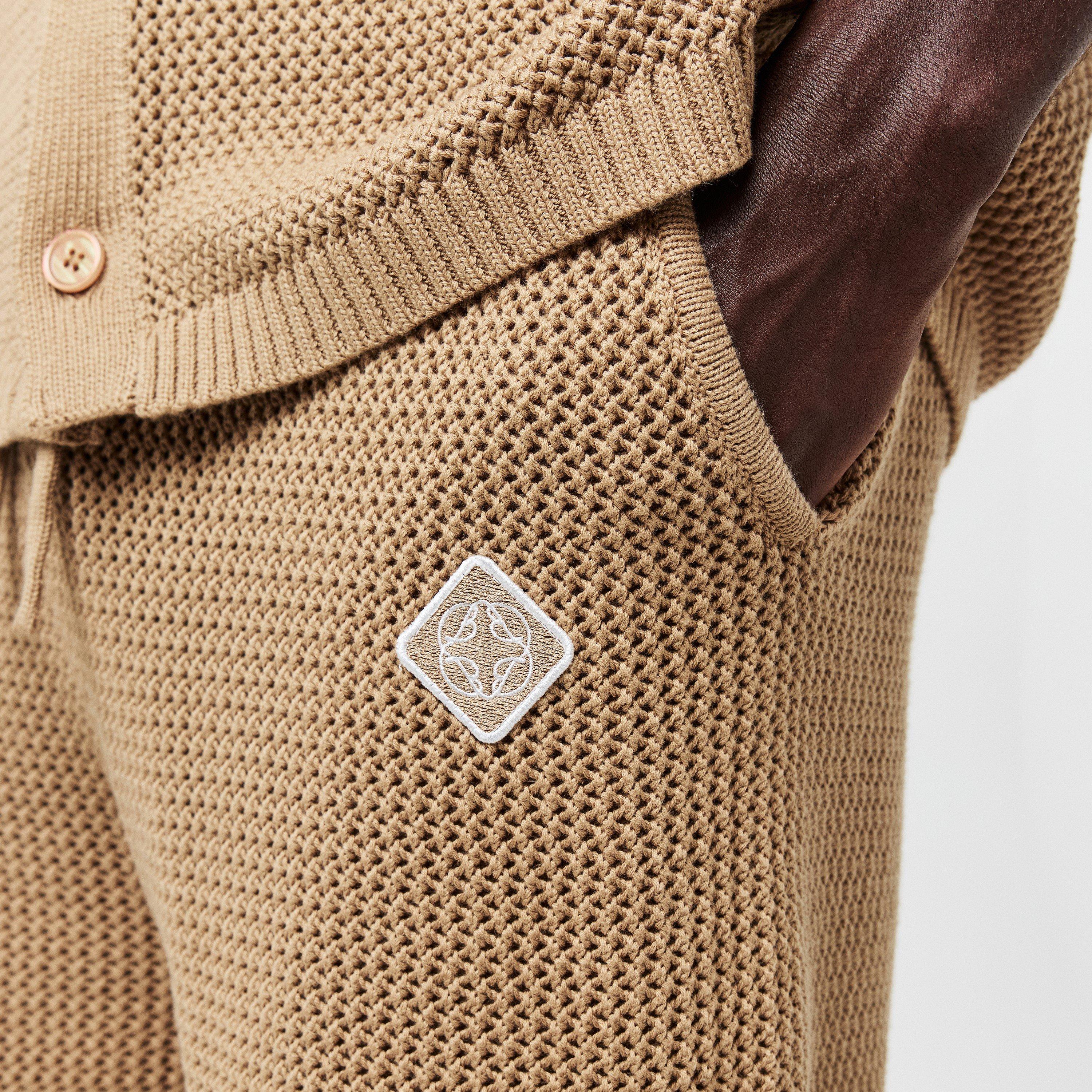 Beige - BELIER - Men's Tracksuit Shorts - 5