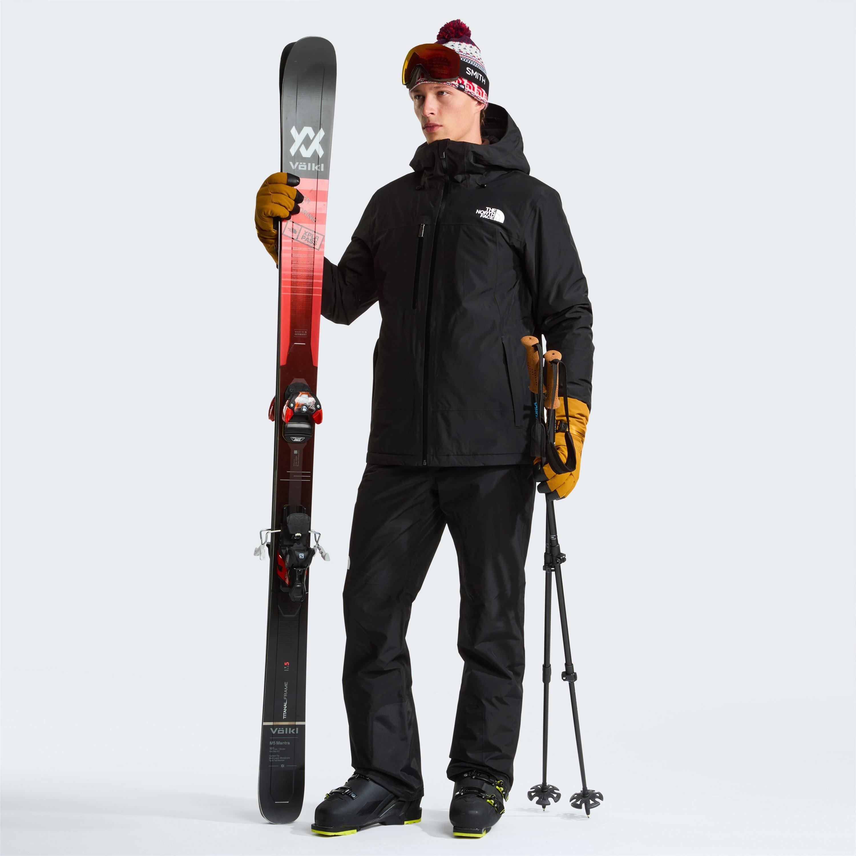 Black - The North Face - Mens Descendit TNF Outdoor Ski Trousers - 5