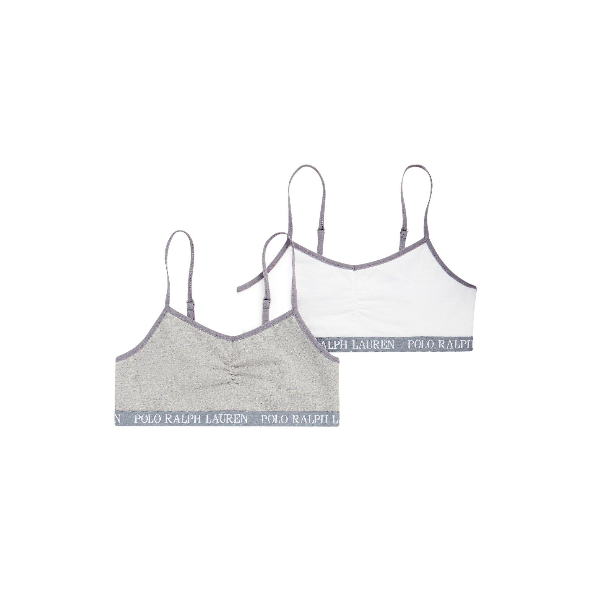 Polo Ralph Lauren Kids' Unlined Bralettes - Andover Heather