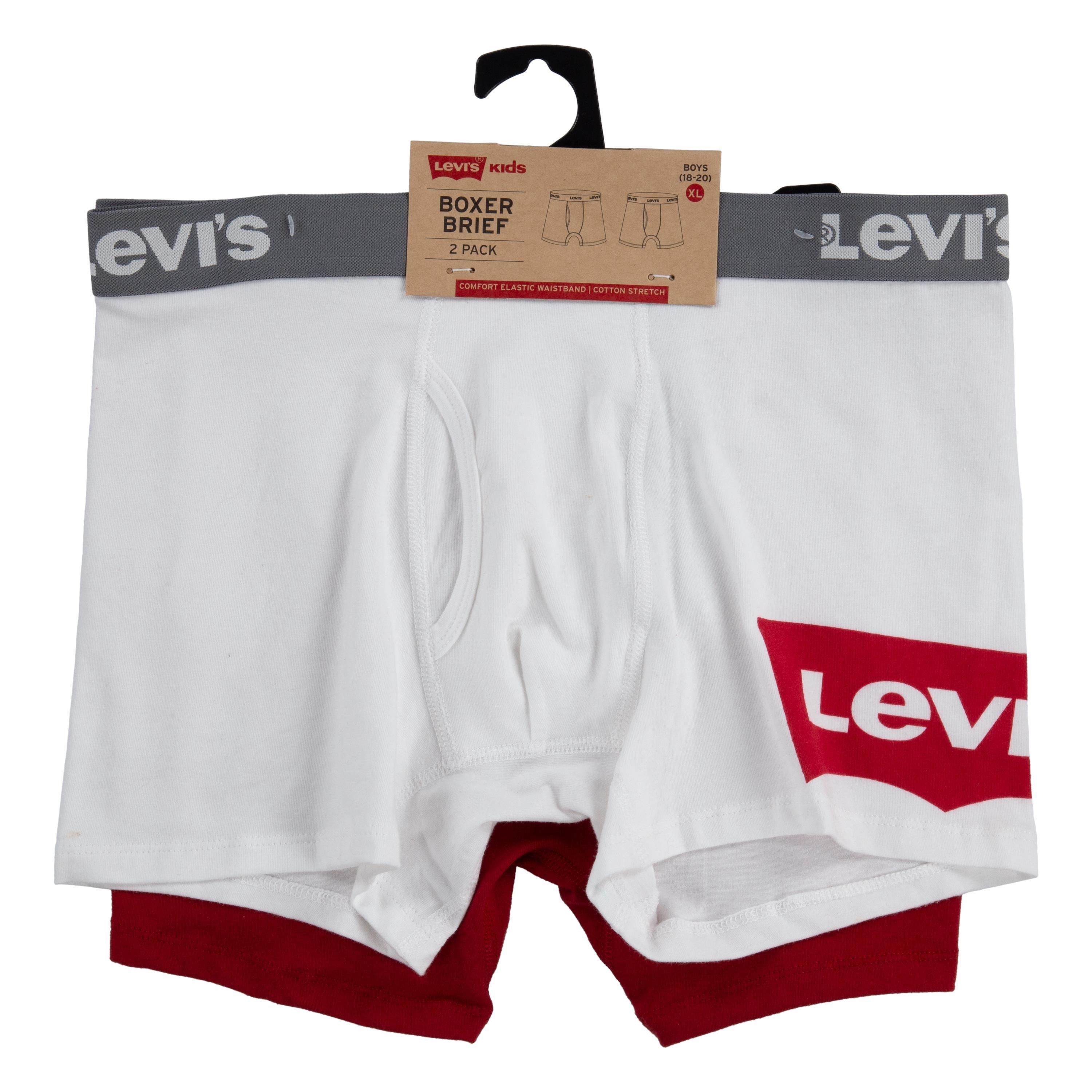 White - Levis - Kids' Batwing Boxers - 3