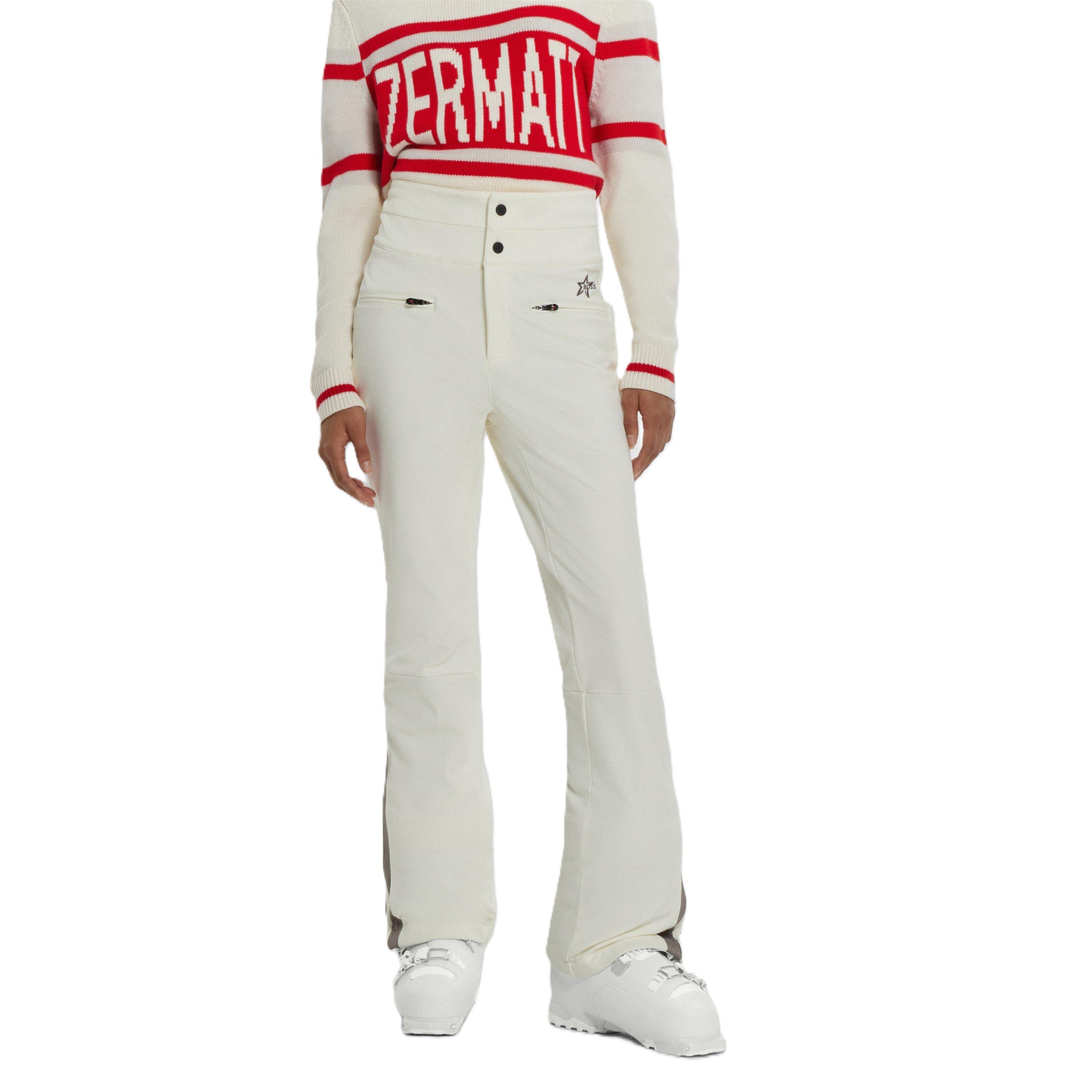 Boss Women's Ski Trousers - White - 14 (XL)