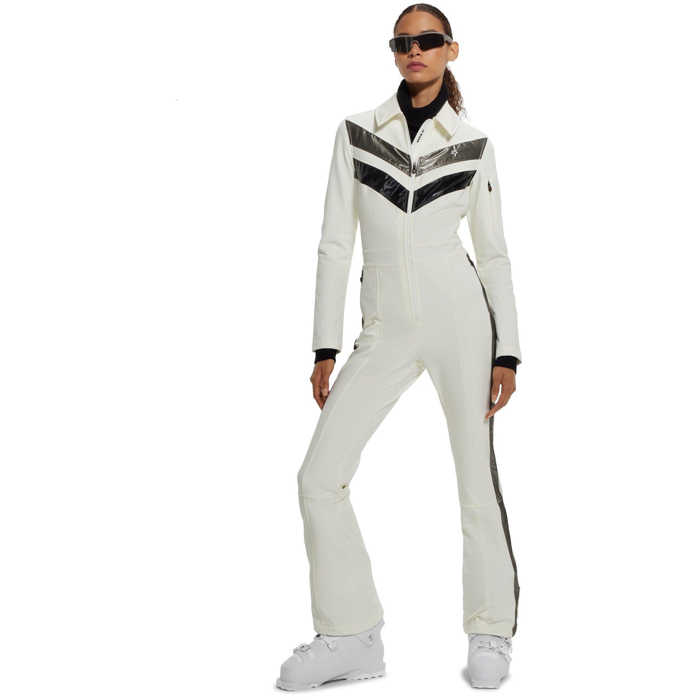 White - Boss - Women's BOSS Weather Resistant Tailored Fit Ski Suits - 1