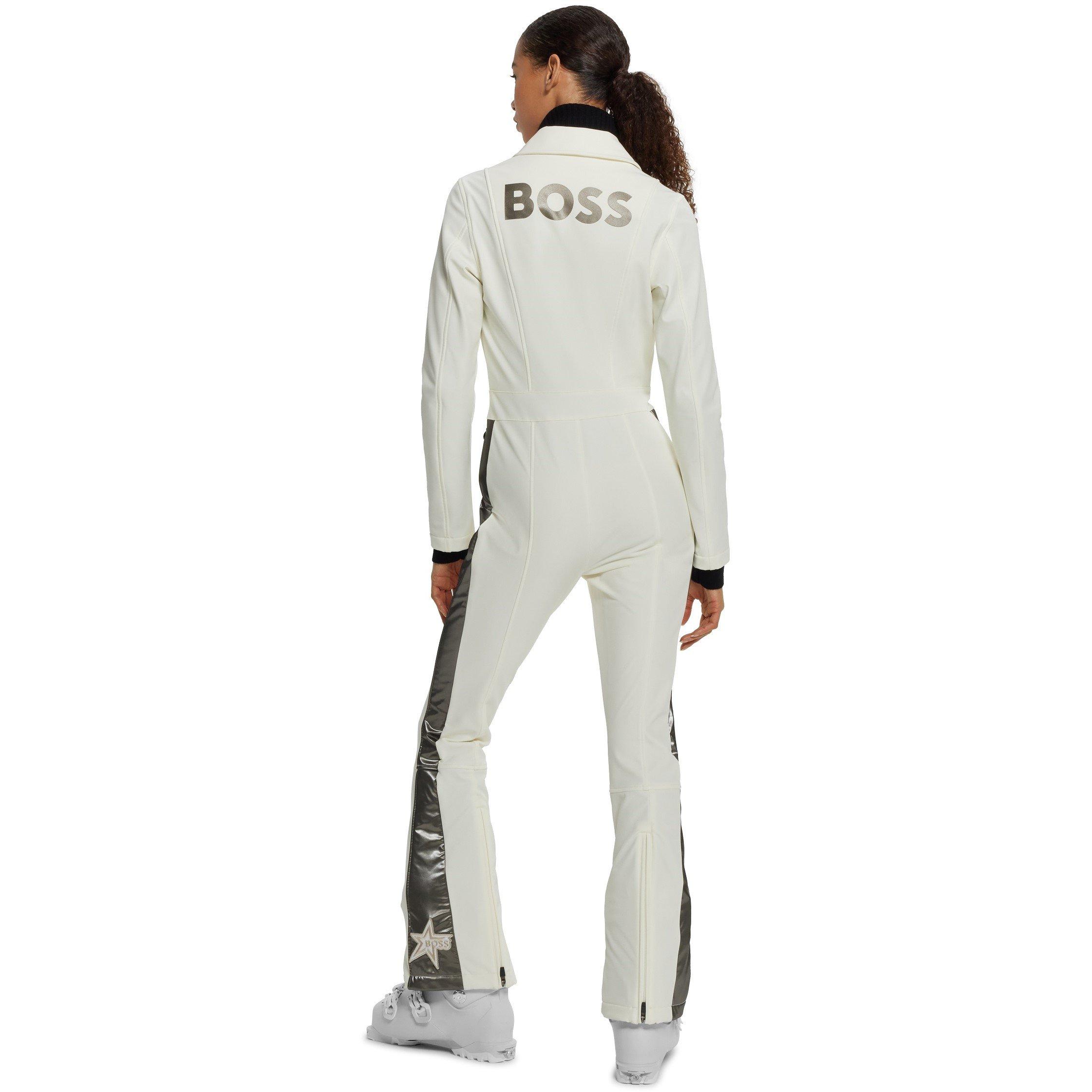 White - Boss - Women's BOSS Weather Resistant Tailored Fit Ski Suits - 2
