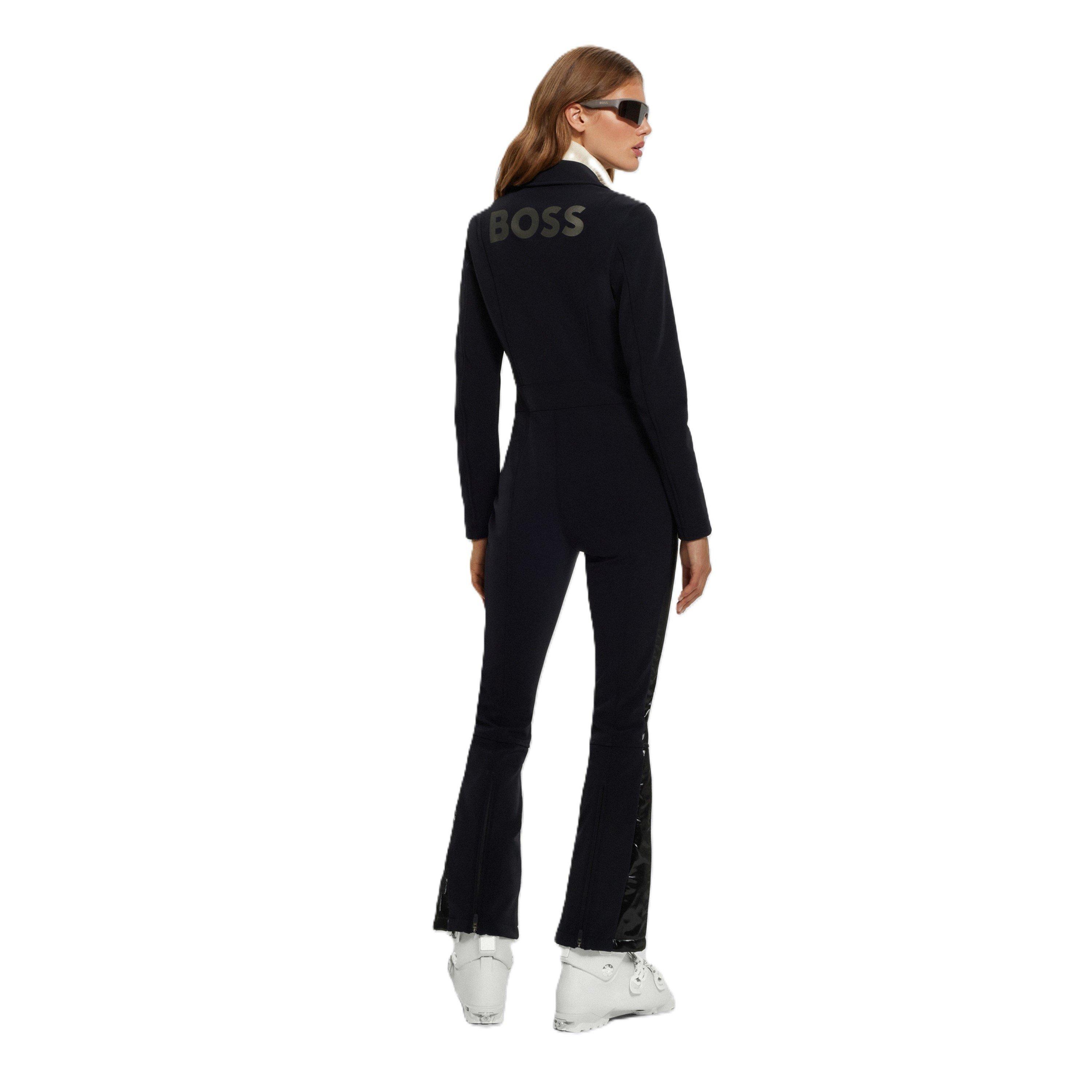 Black - Boss - Women's BOSS Weather Resistant Tailored Fit Ski Suits - 2