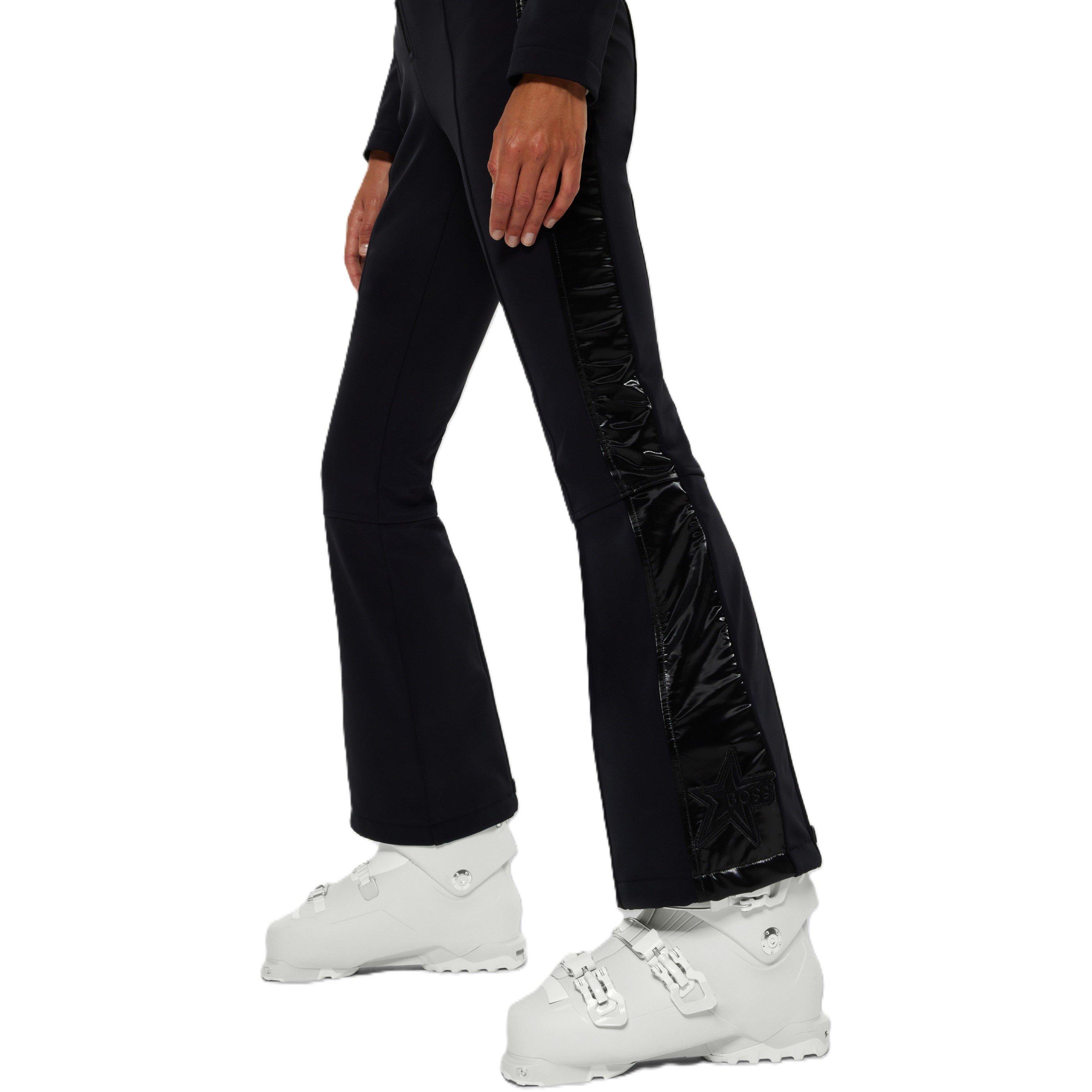 Black - Boss - Women's BOSS Weather Resistant Tailored Fit Ski Suits - 3