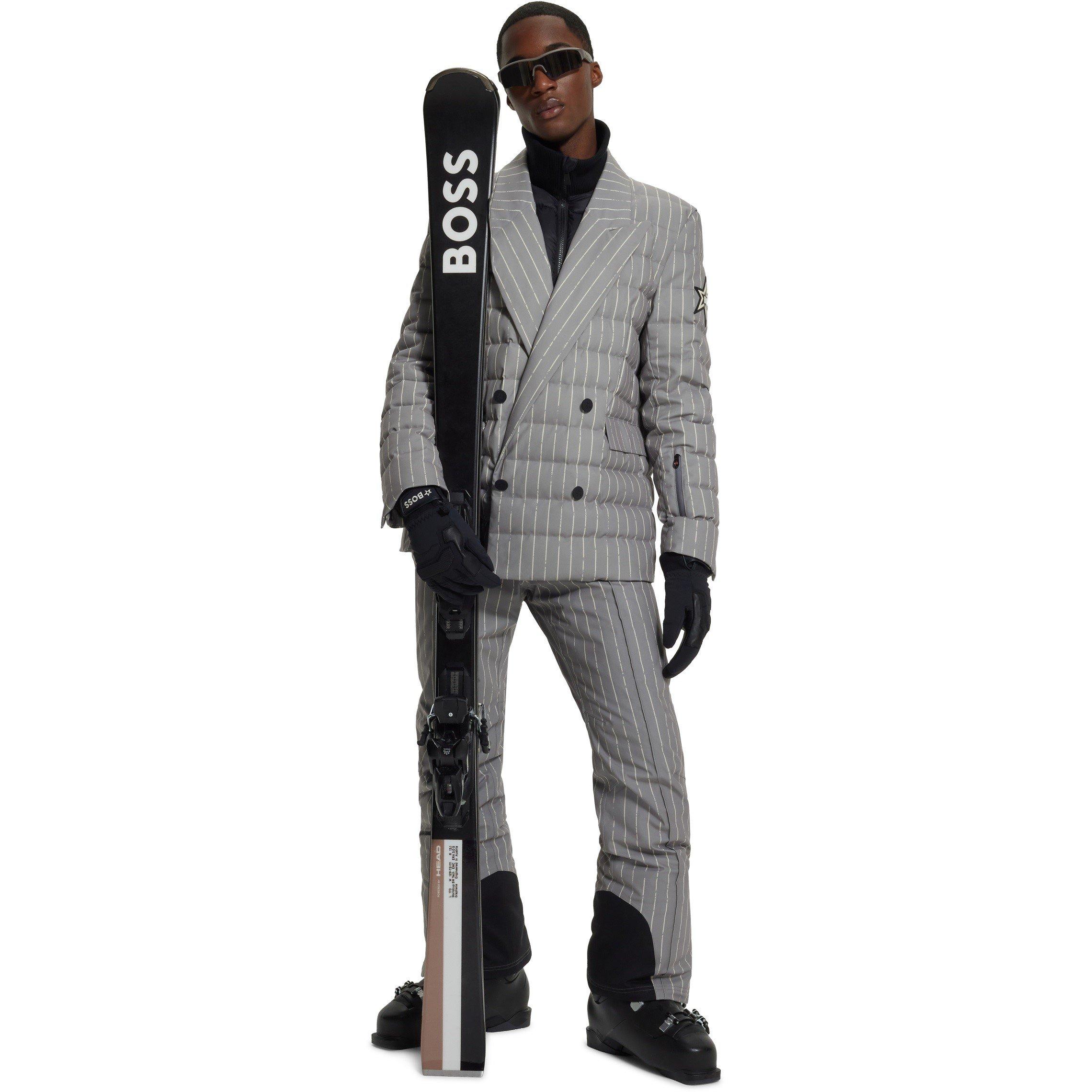 Grey - Boss - Men's BOSS Weather-Resistant Ski Jacket - 4