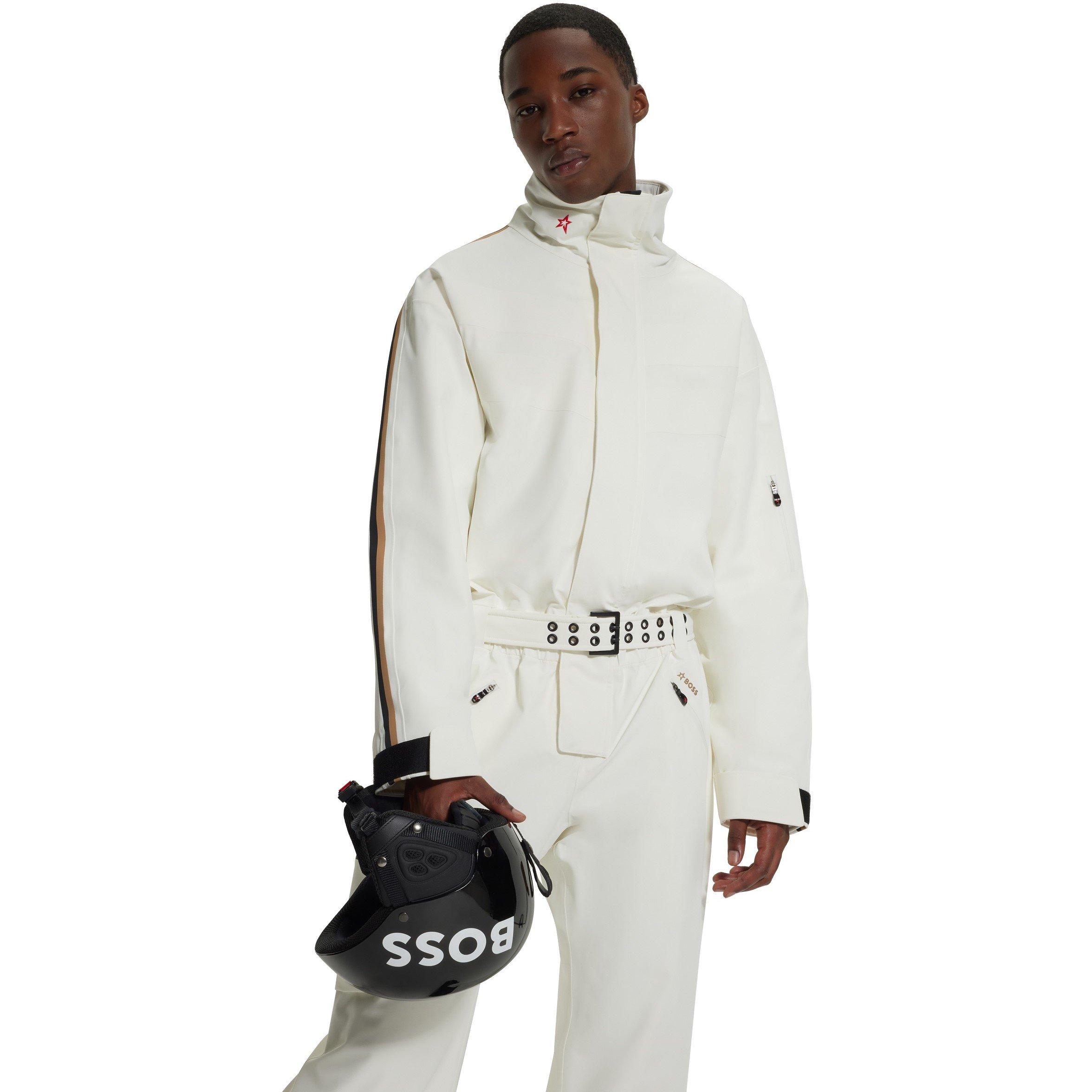 White - Boss - Men's BOSS Waterproof Insulated Ski Suits - 3