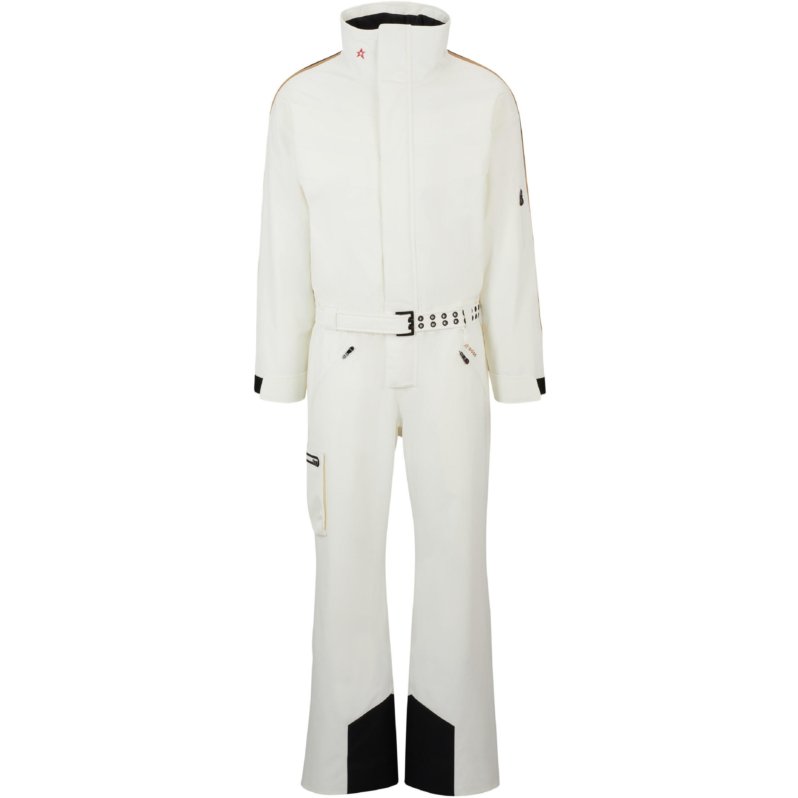 White - Boss - Men's BOSS Waterproof Insulated Ski Suits - 4