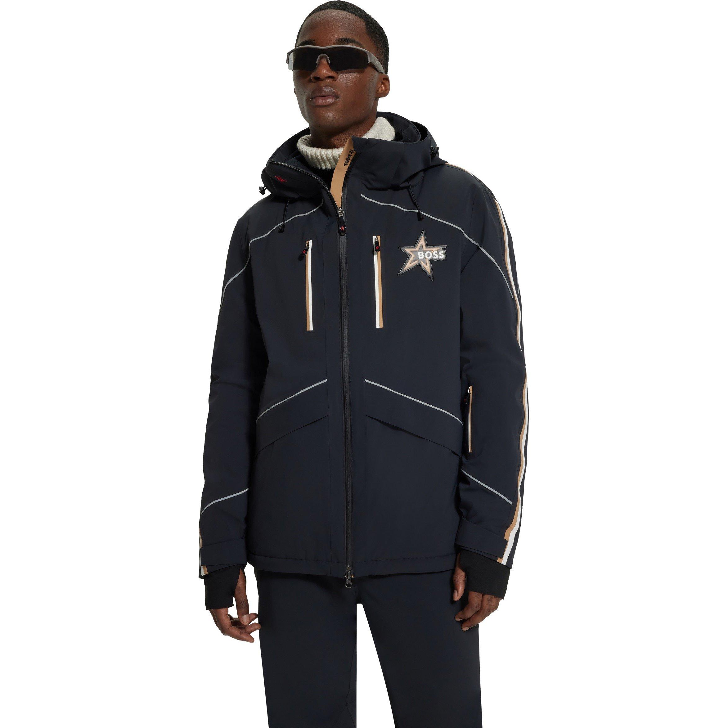 Boss Men's BOSS Technical Ski Jacket - Black - XL