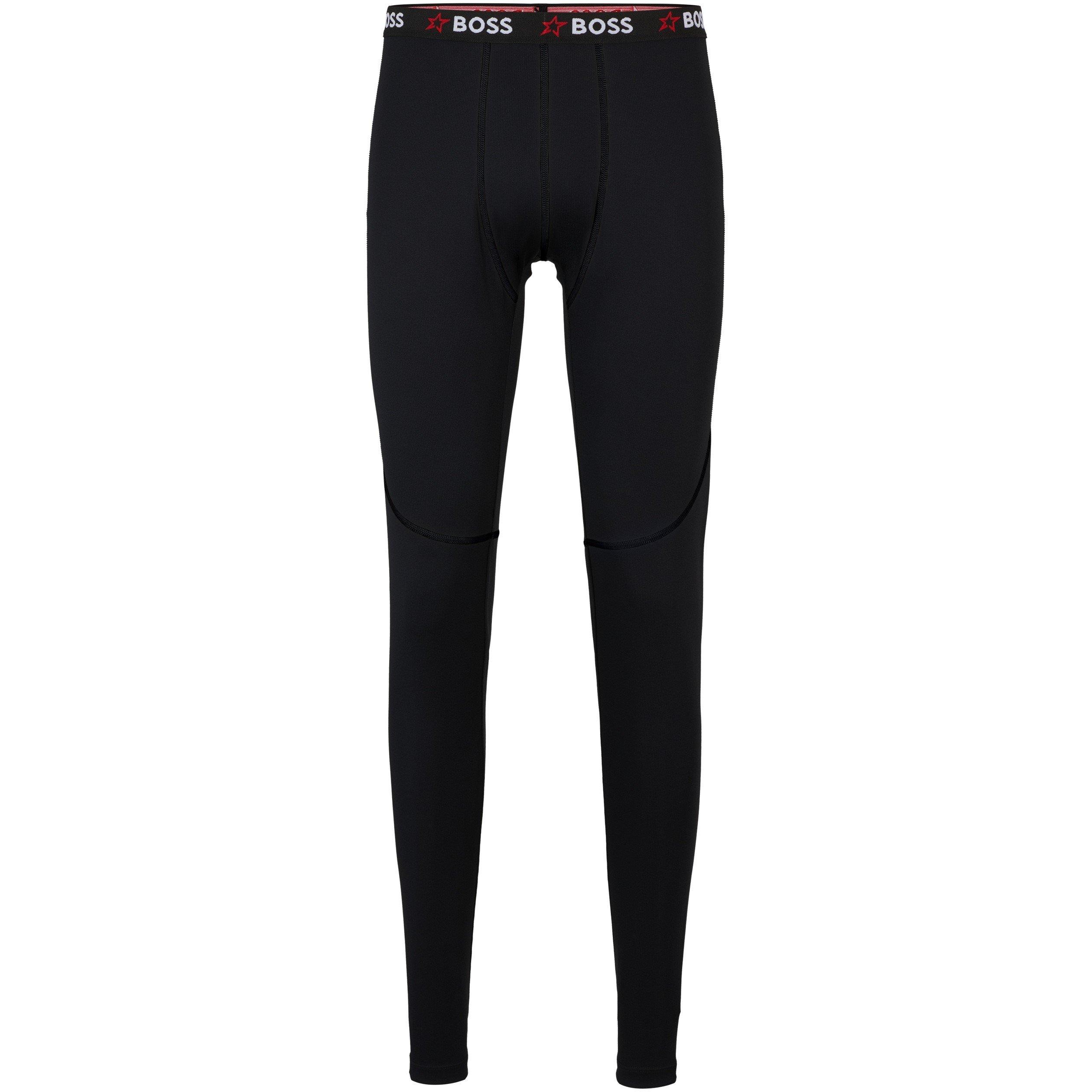 Black - Boss - Men's Baselyr Baselayer Bottoms - 4