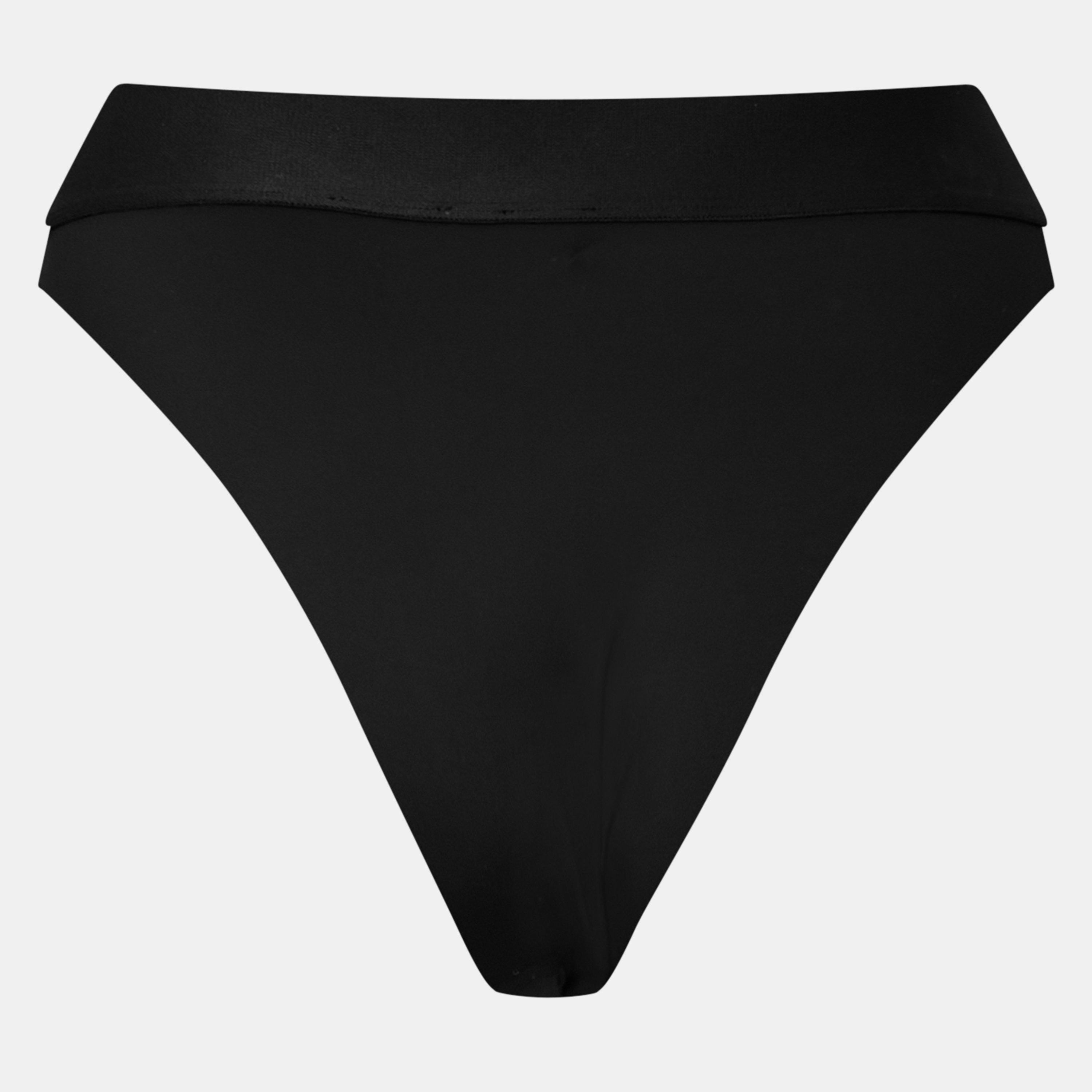 Black - Boss - Women's Heavyweight Brazilian Briefs - 2