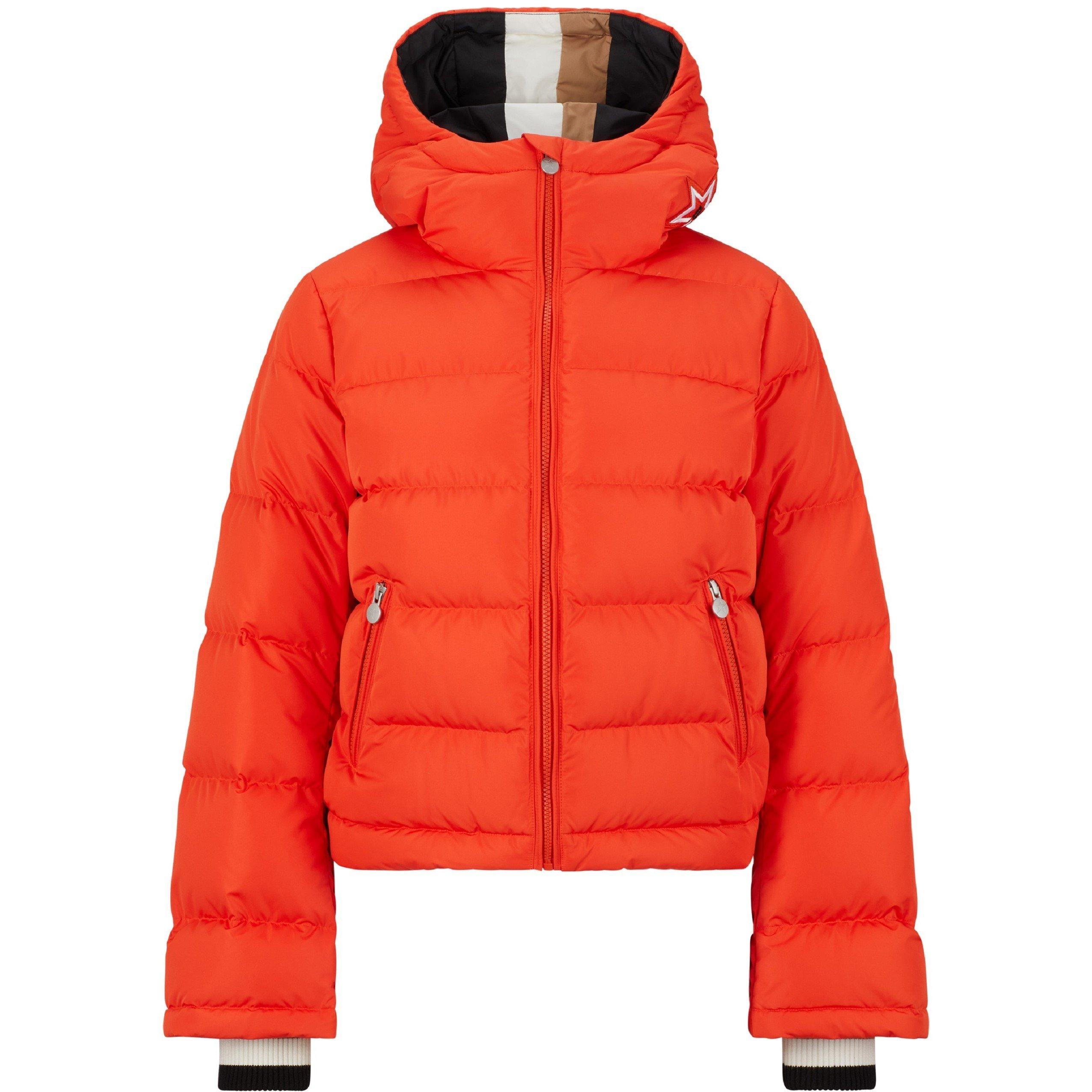 Boss Women's Weather Resistant Insulated Ski Jacket - Bright Orange - 16 (XXL)