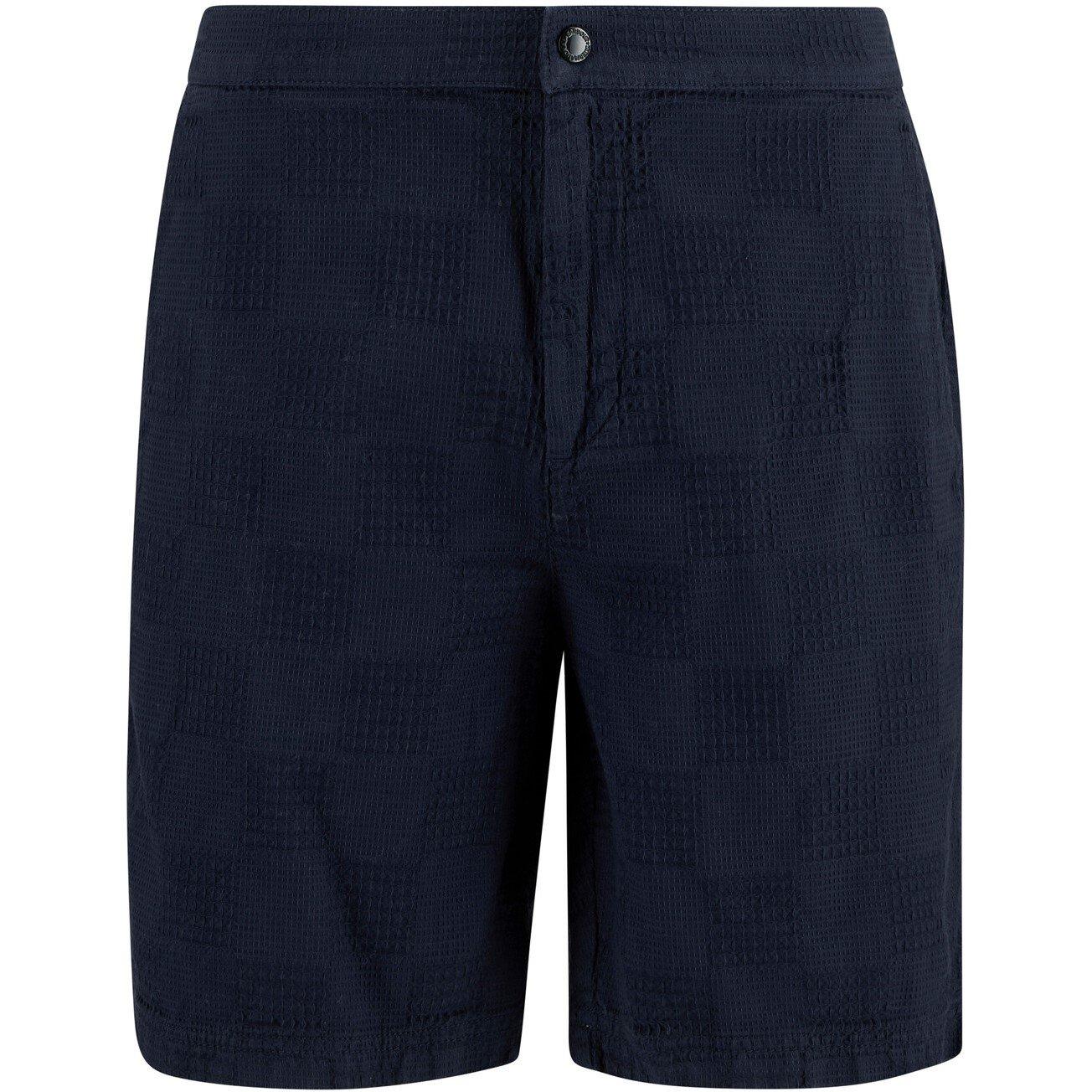 Navy NY91 - Barbour International - Men's Woven Tracksuit Shorts - 1