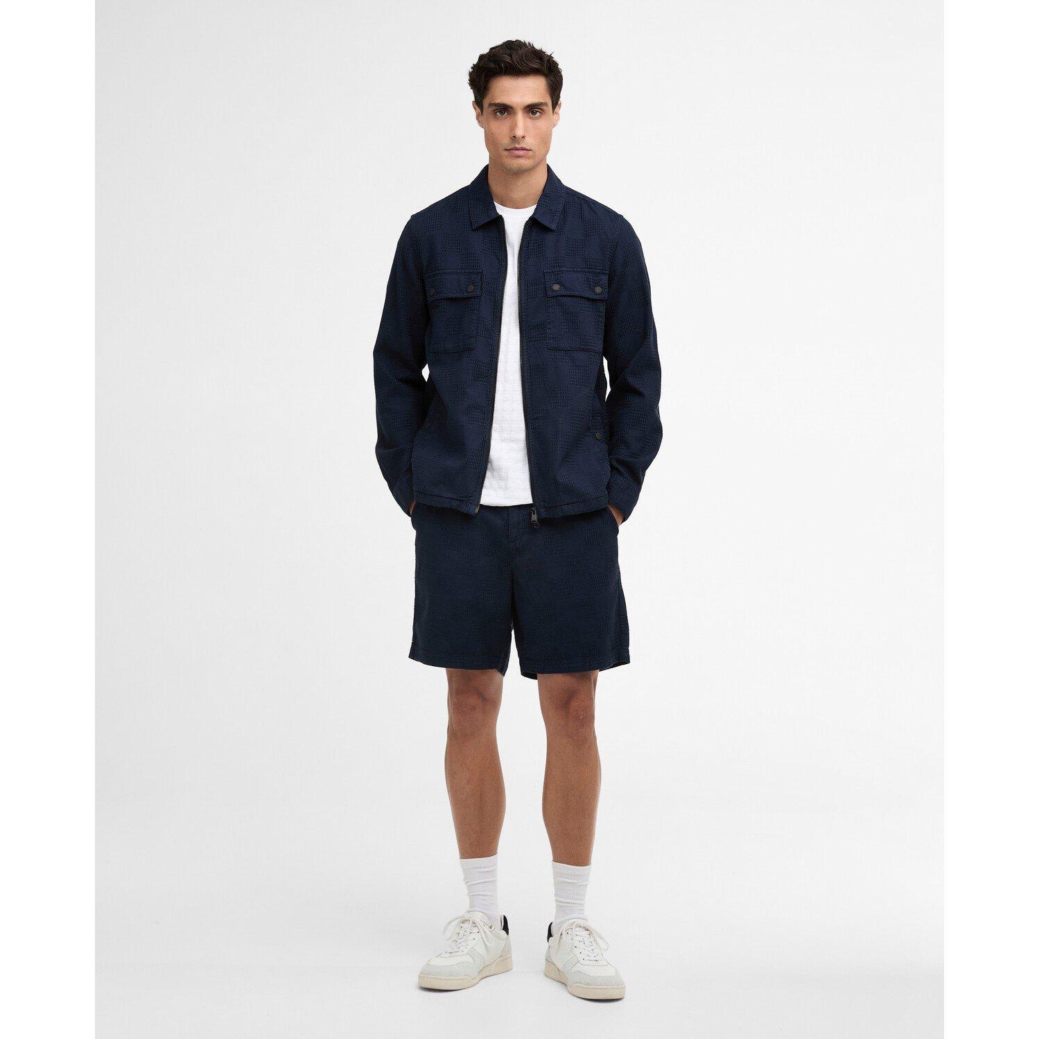 Navy NY91 - Barbour International - Men's Woven Tracksuit Shorts - 2