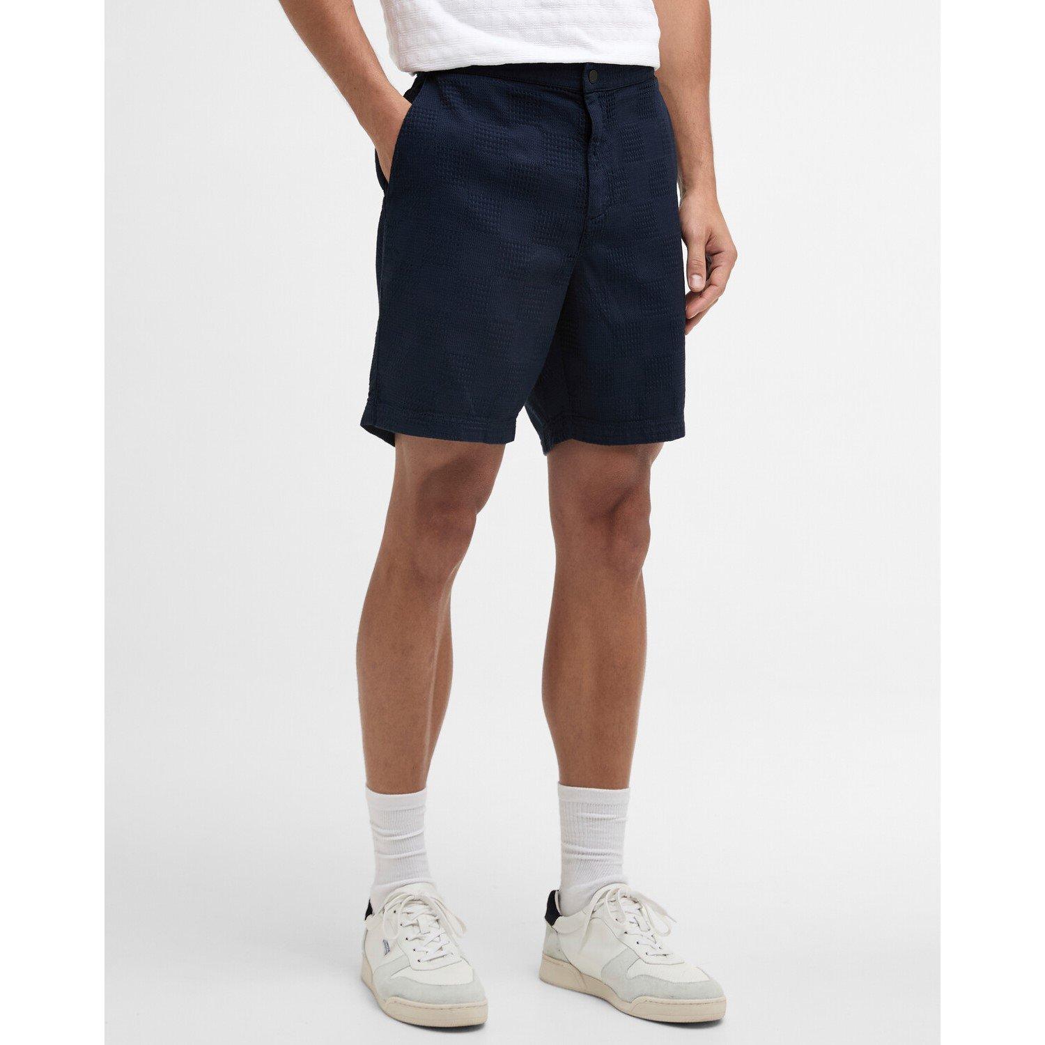 Navy NY91 - Barbour International - Men's Woven Tracksuit Shorts - 5