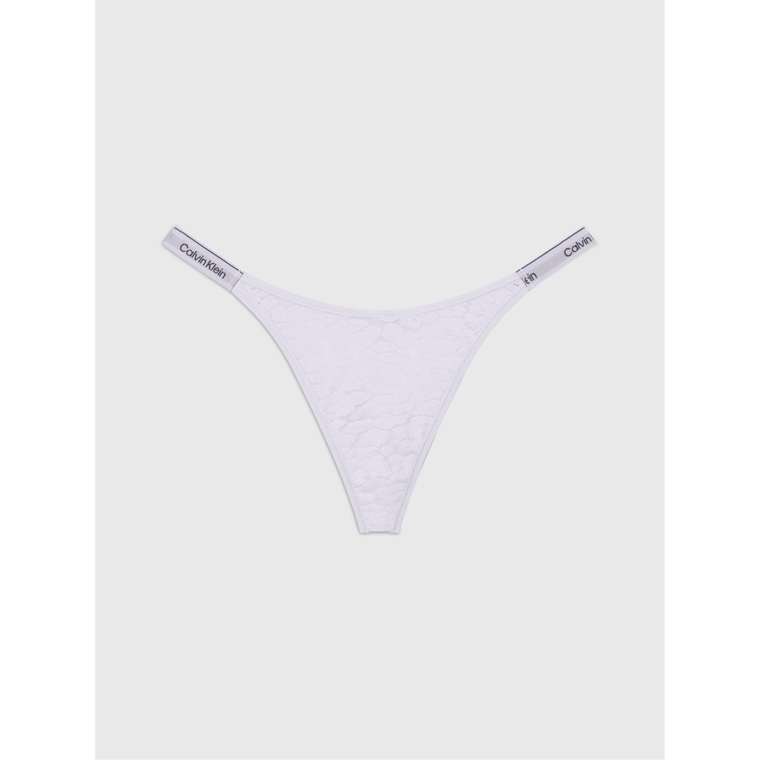 Lavender Blue - Calvin Klein - Lace Thongs - 4