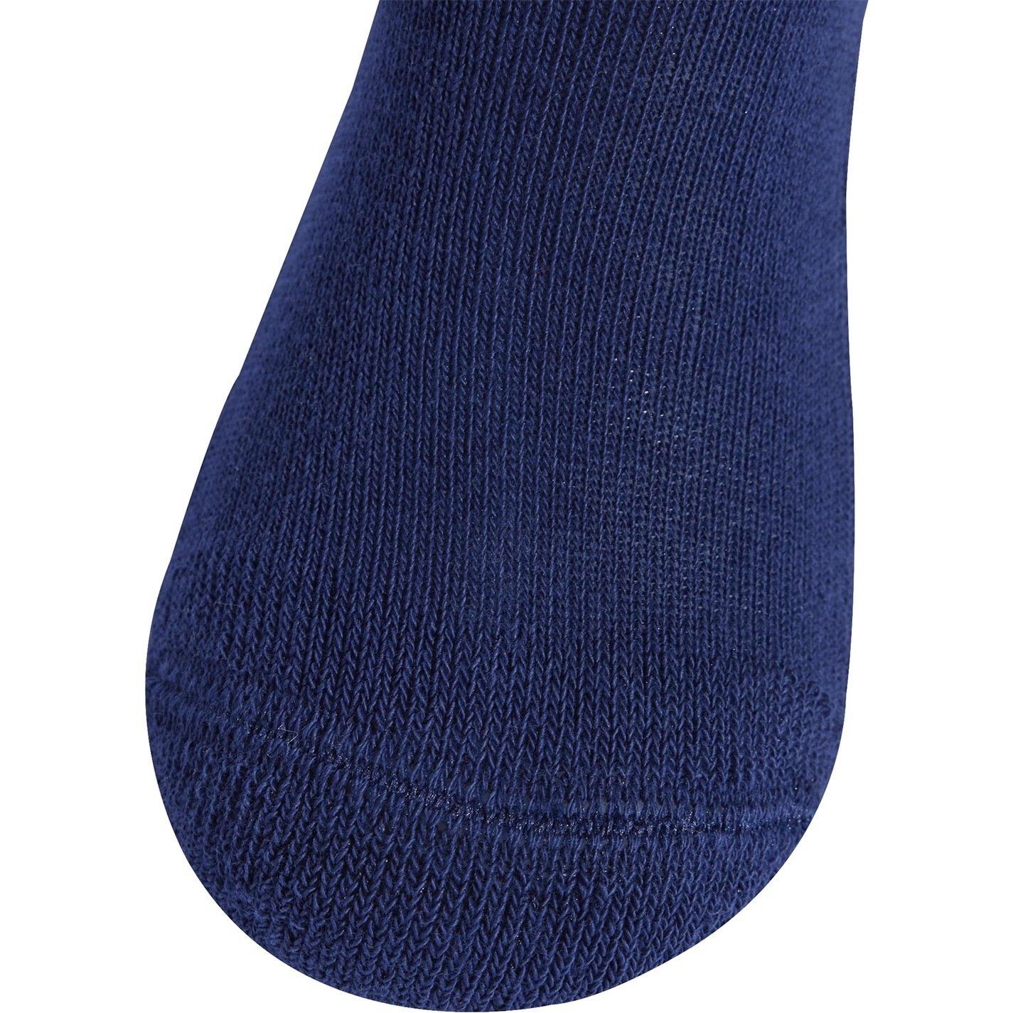 Blue/Grey/White - adidas - Trainer Socks - 4