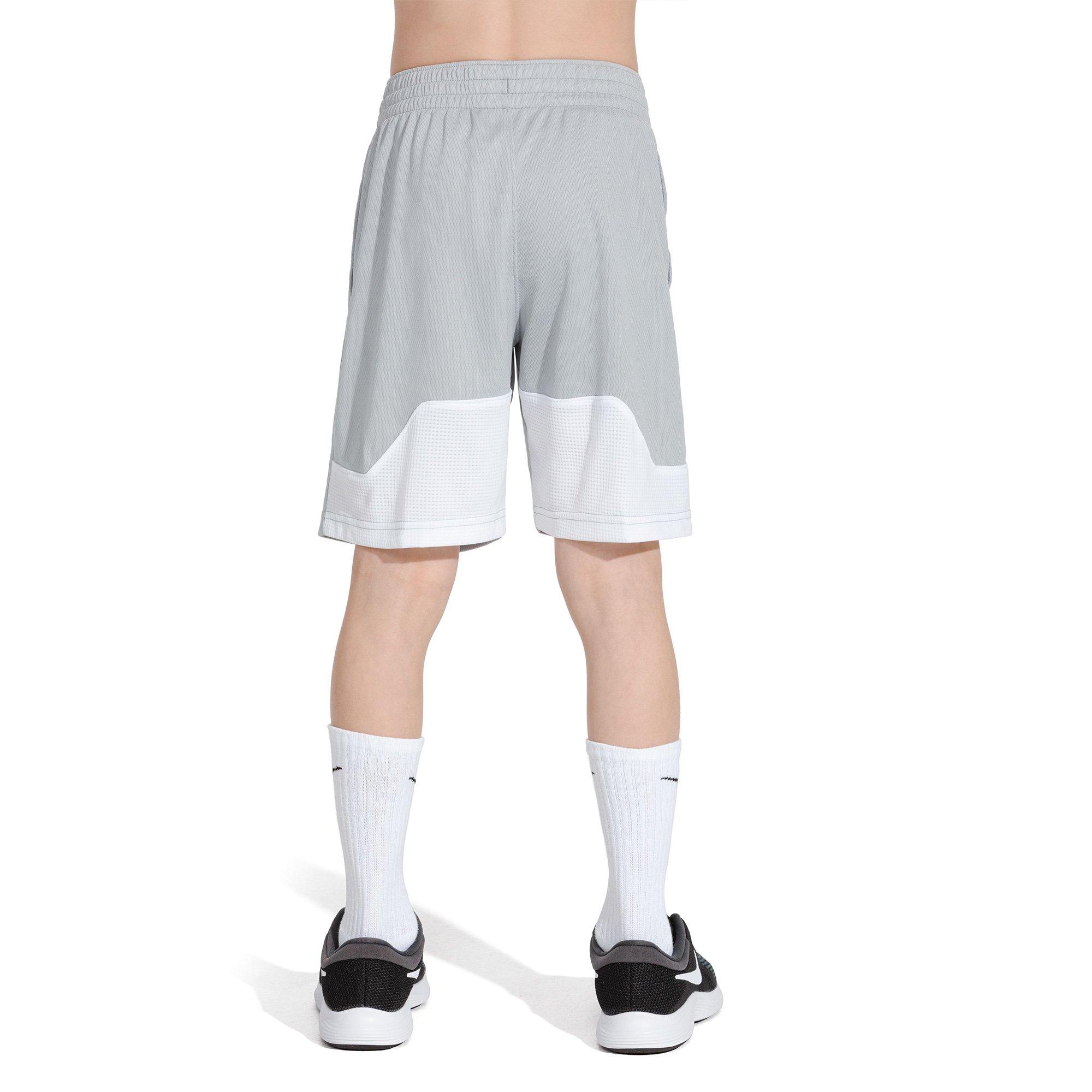 White/Black - Nike - Everyday Juniors Cushioned Ankle Socks 6 Pairs - 8
