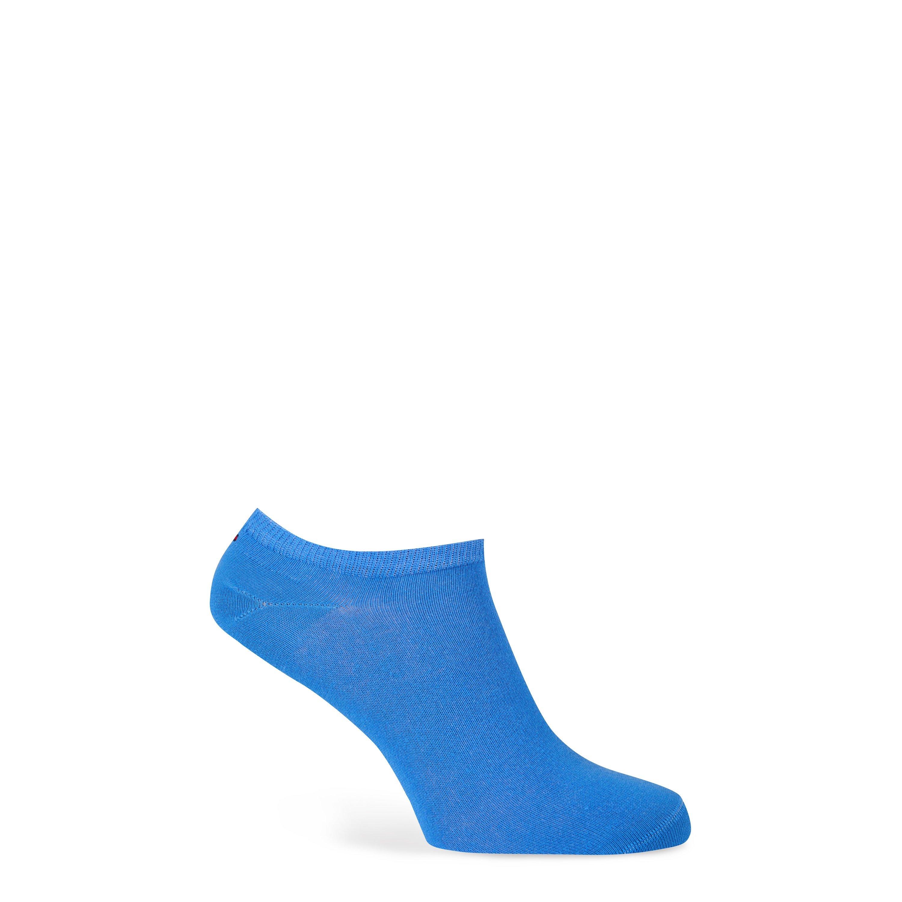 Combo Blu/Navy - Tommy Hilfiger - Men's Duo Striped Trainer Socks - 3