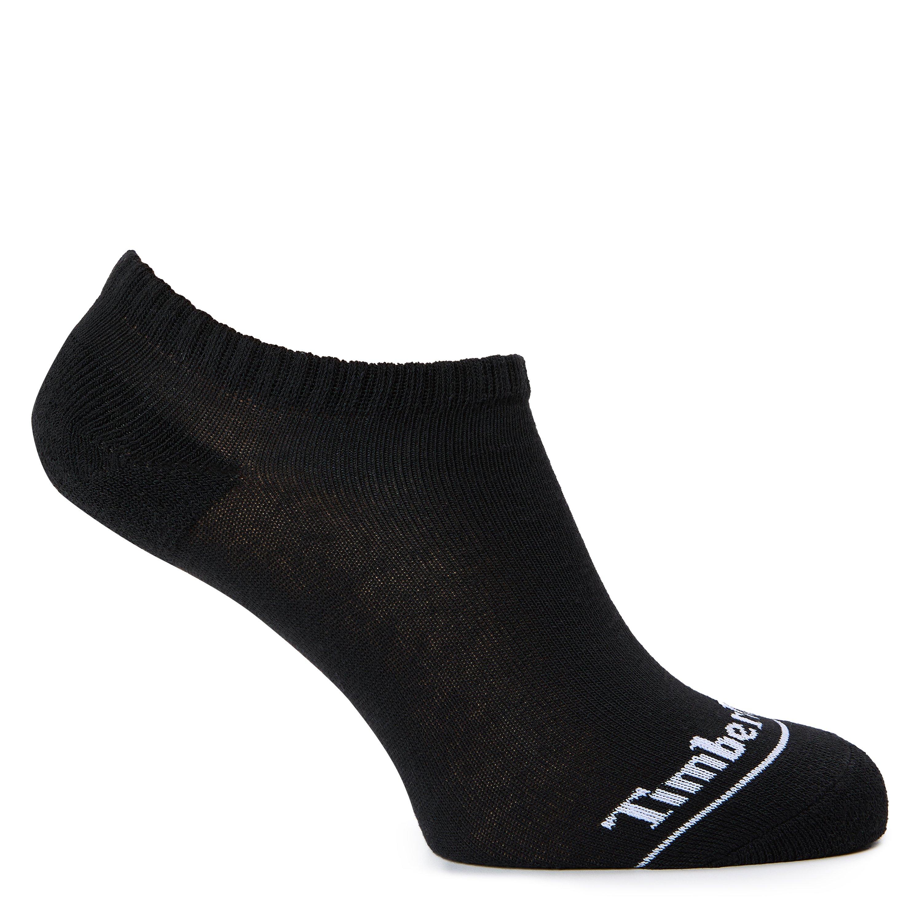 Timberland  3P Core No Show Invisible Socks - Black - S
