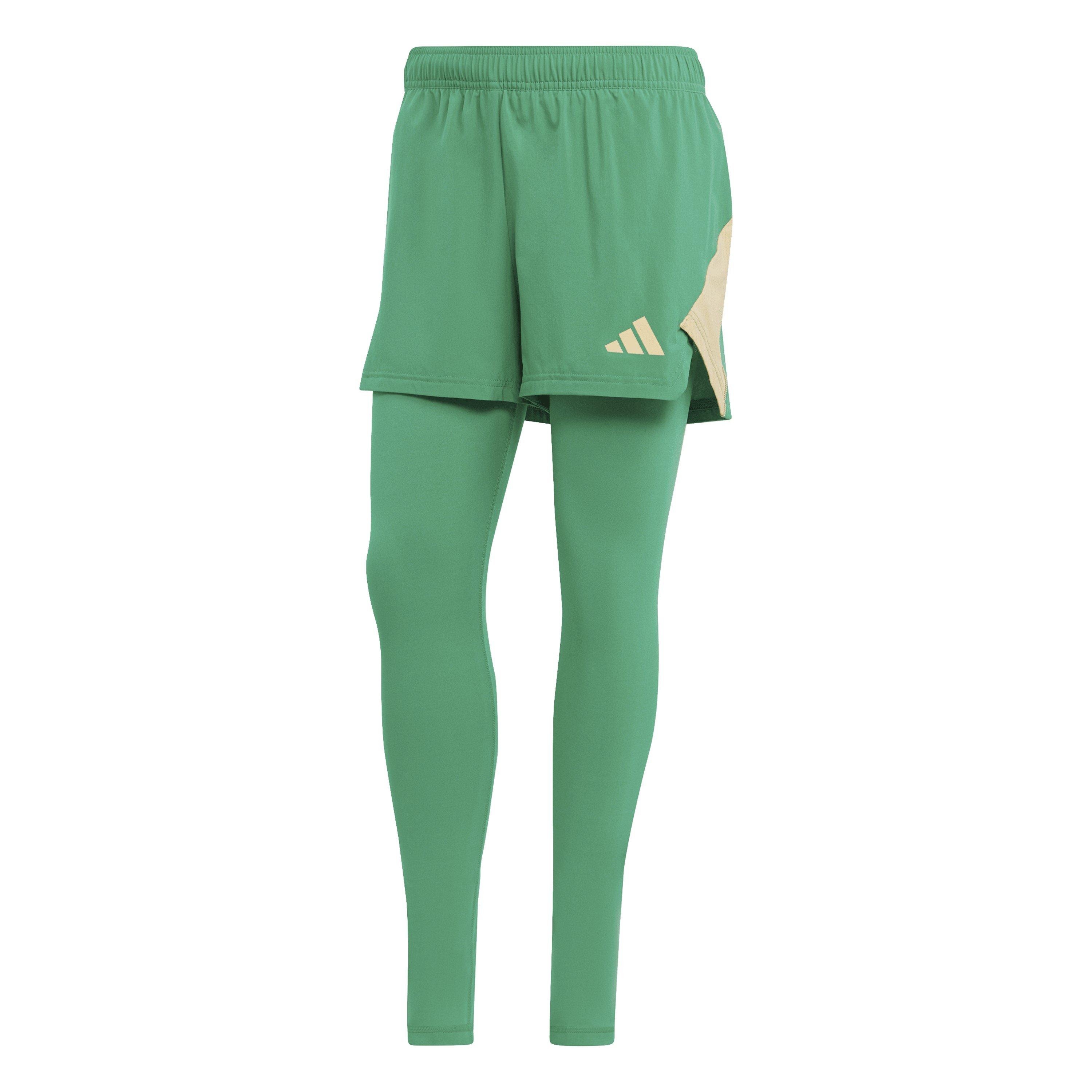 Adidas Women's Baselayer Leggings - Team Green - 14 (L)