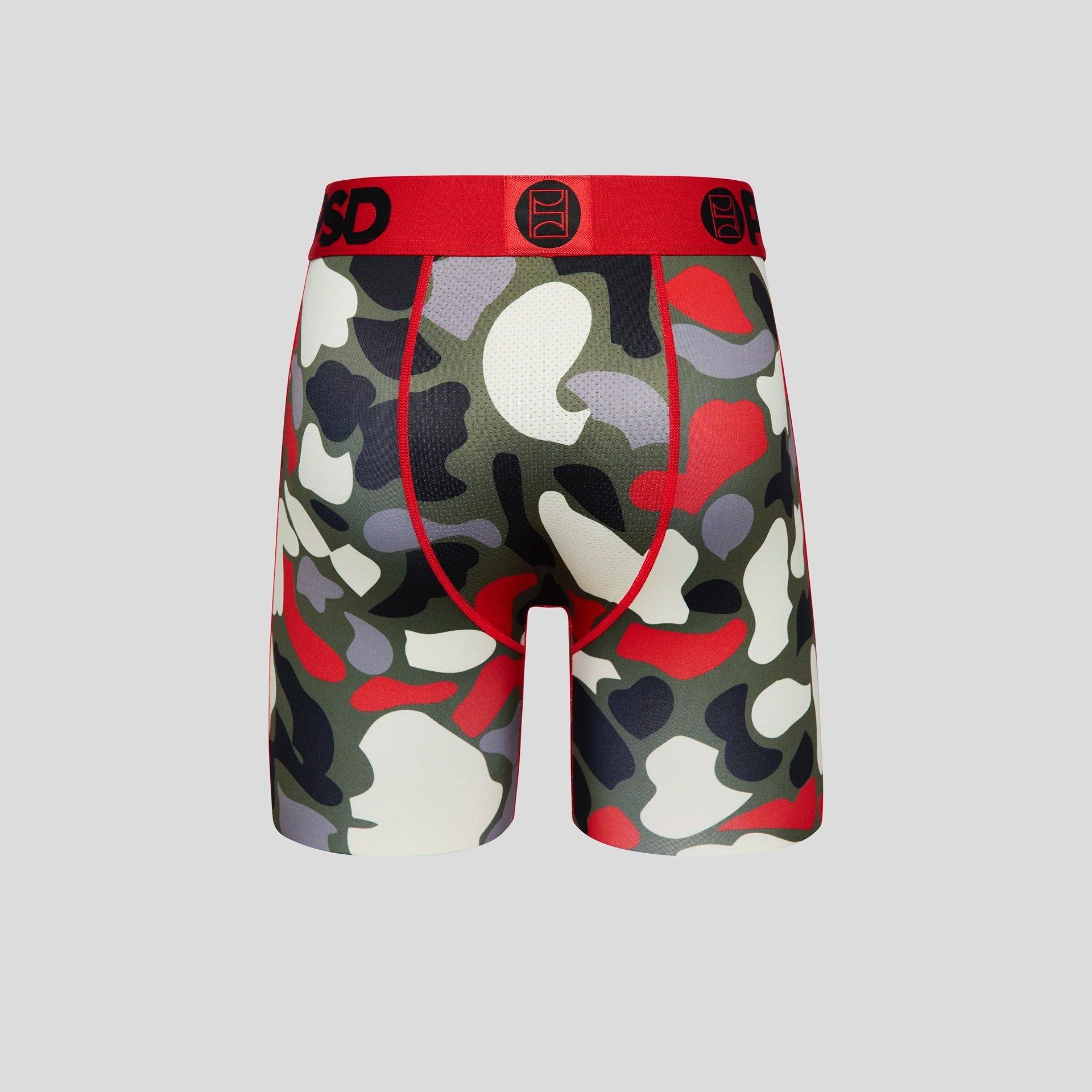 Multi - PSD Underwear - Olive Boxer Briefs - 2