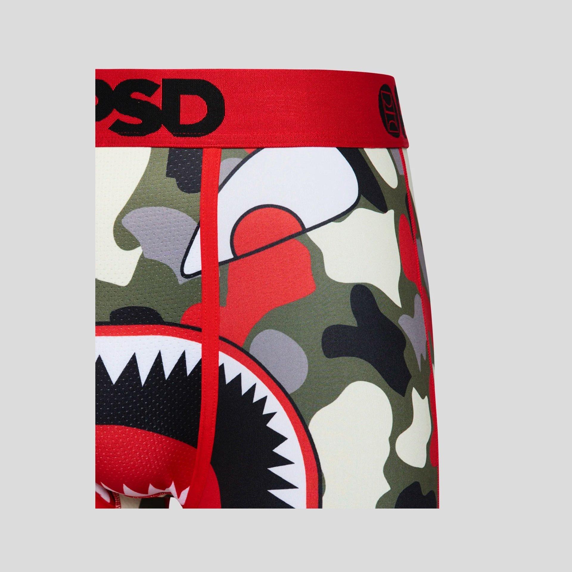 Multi - PSD Underwear - Olive Boxer Briefs - 5
