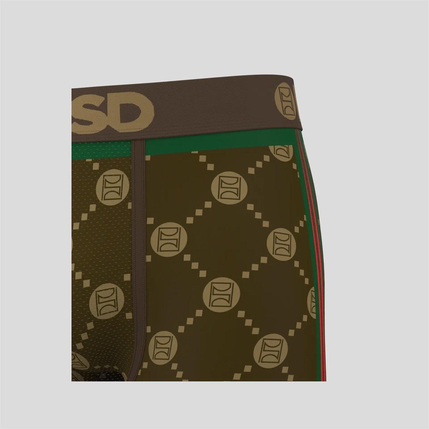 Multi - PSD Underwear - Emblem Lux Boxer Briefs - 5