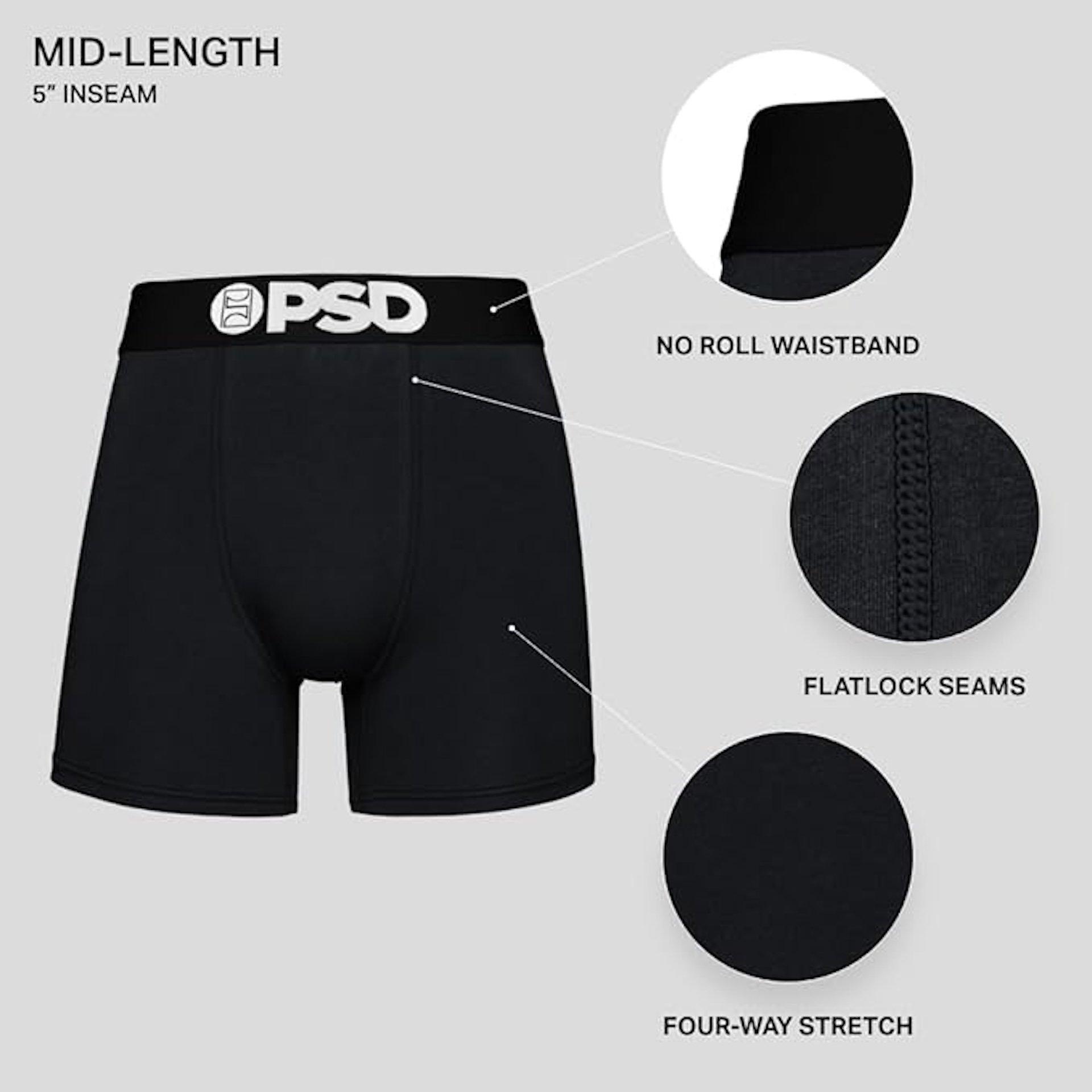 Multi - PSD Underwear - Emblem Lux Boxer Briefs - 6