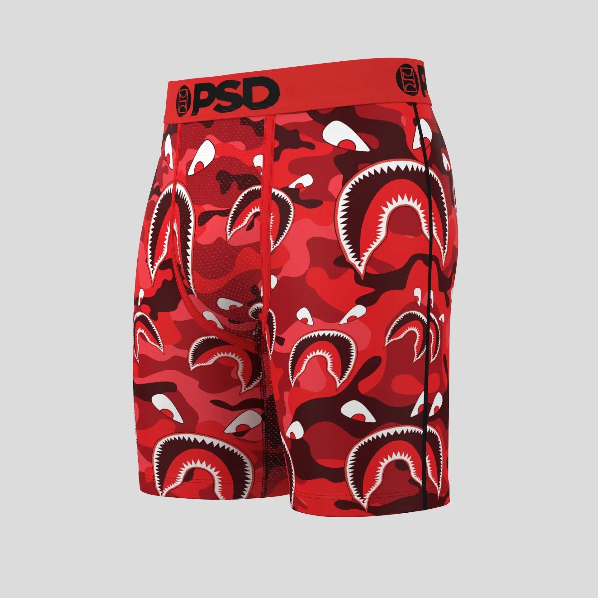 Multi - PSD Underwear - Men's Red Boxers - 2
